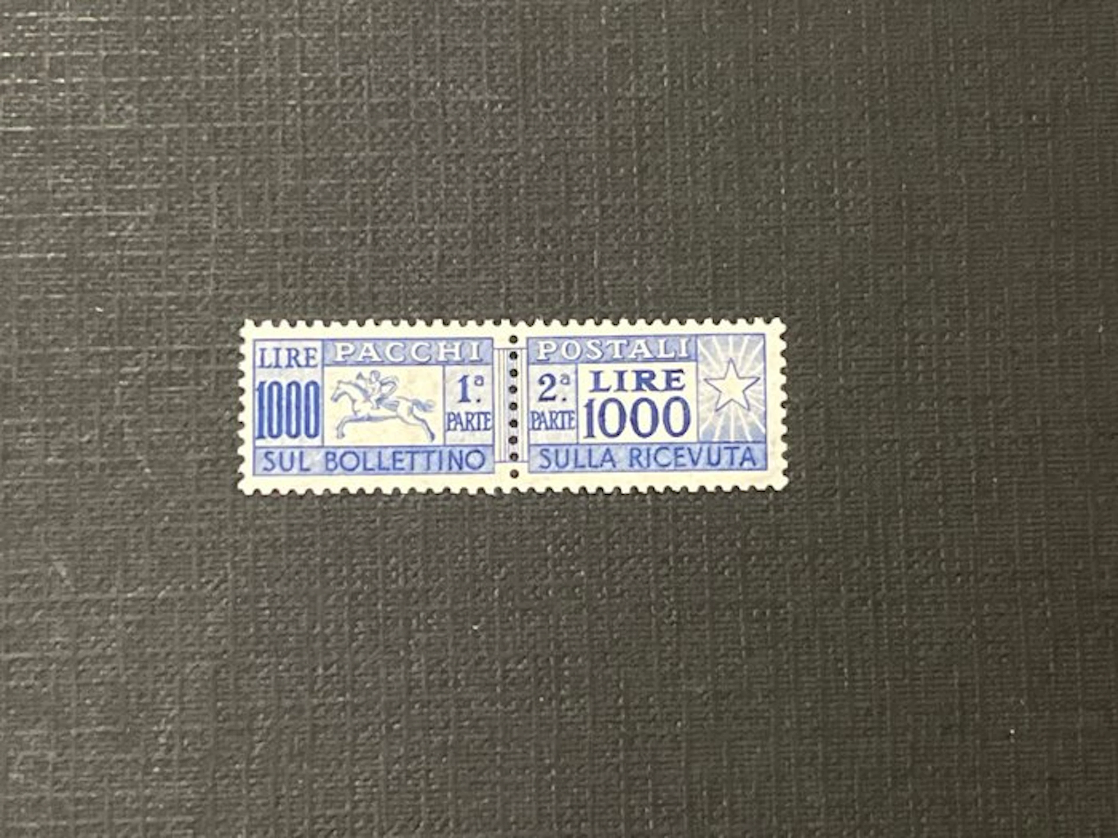 Italian Republic 1954 - Postage stamps 1,000 Lire...