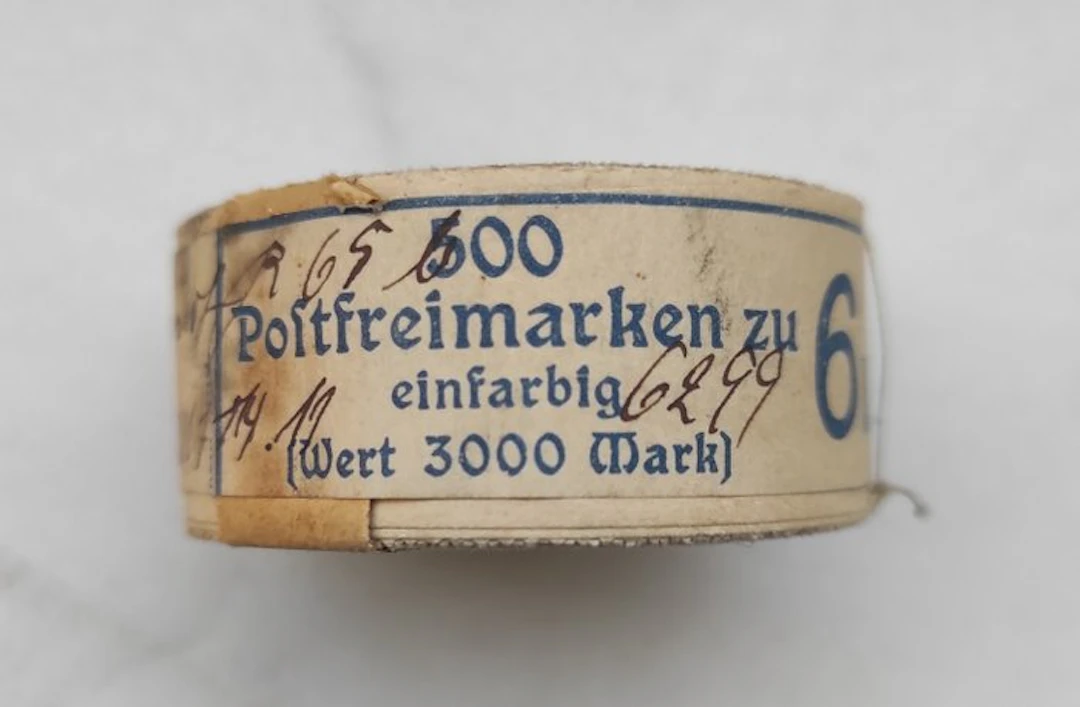 German Empire 1922/1923 - German Reich stamp roll...