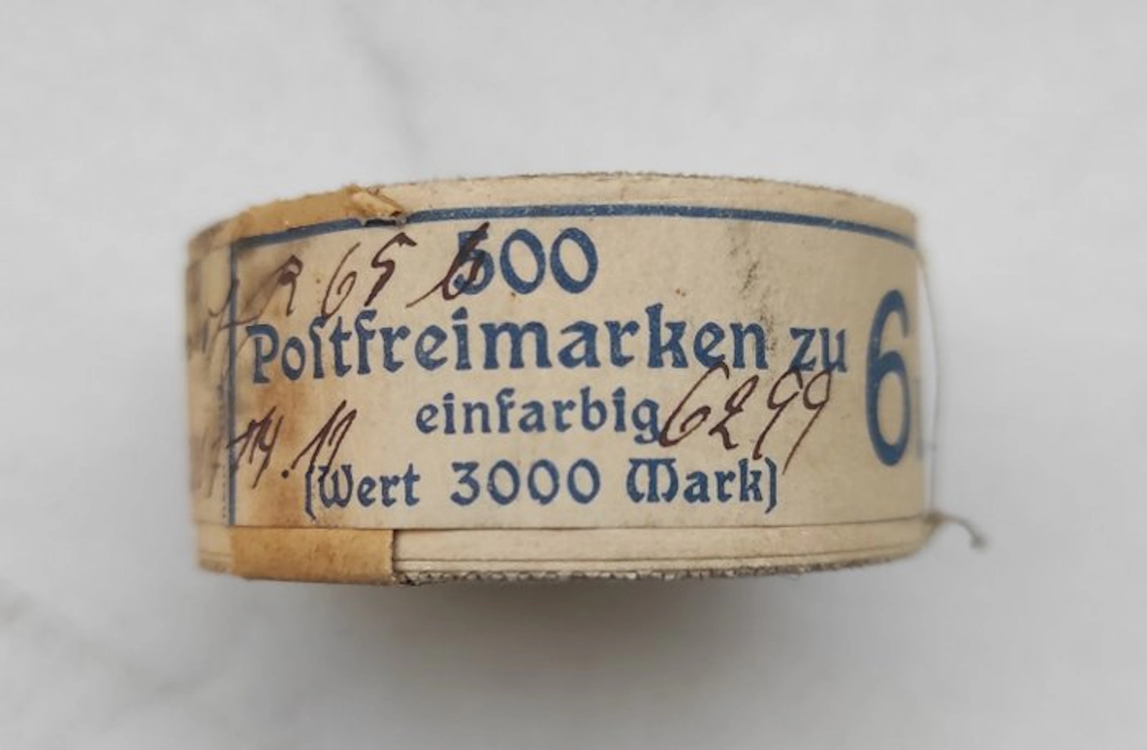 German Empire 1922/1923 - German Reich stamp roll...