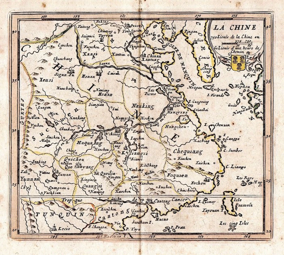 Asia - China, Korea; Verdussen - La Chine - 1725
