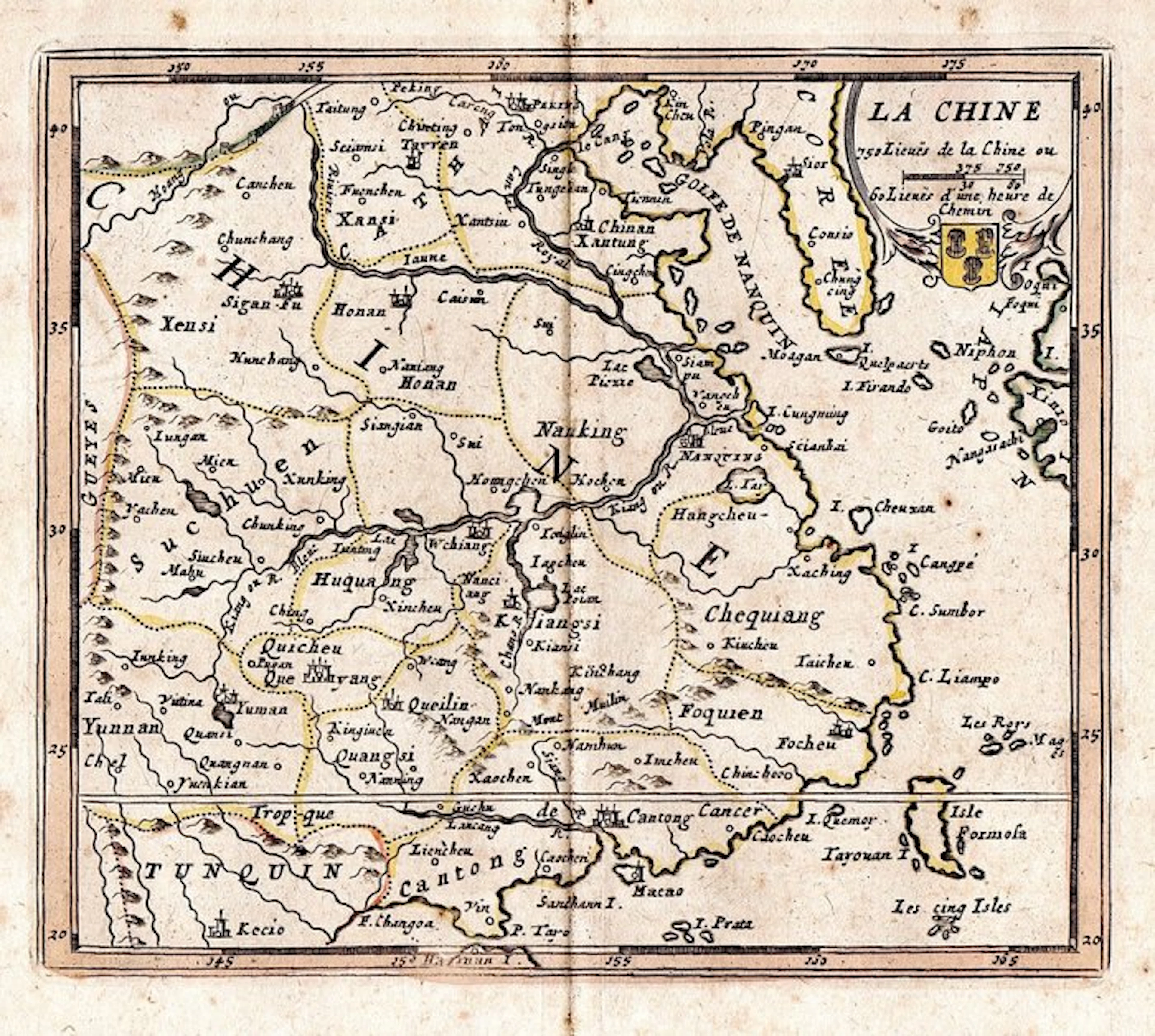 Asia - China, Korea; Verdussen - La Chine - 1725