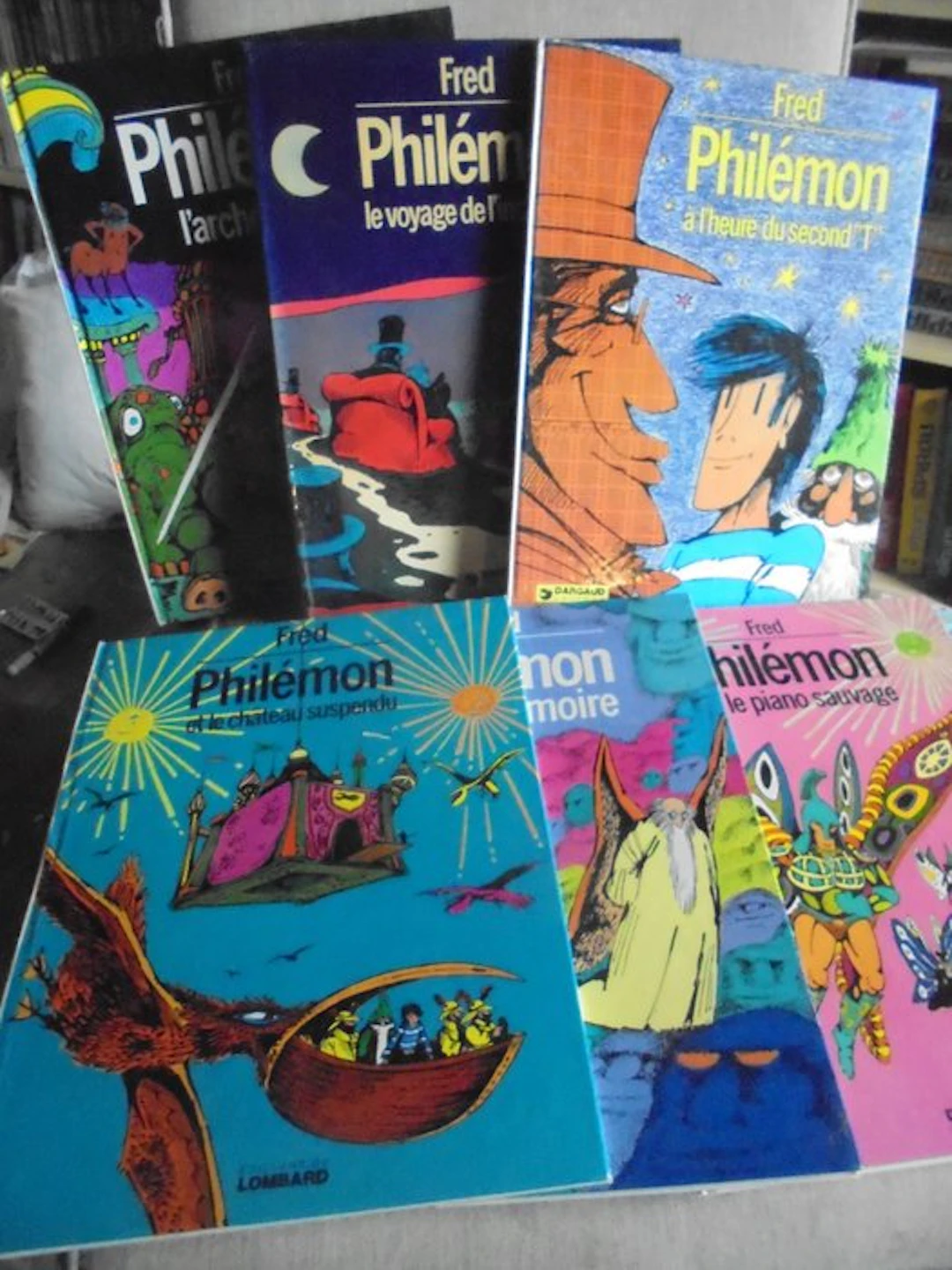 Philemon - 6x C - 6 Album - First edition - 1973/1977