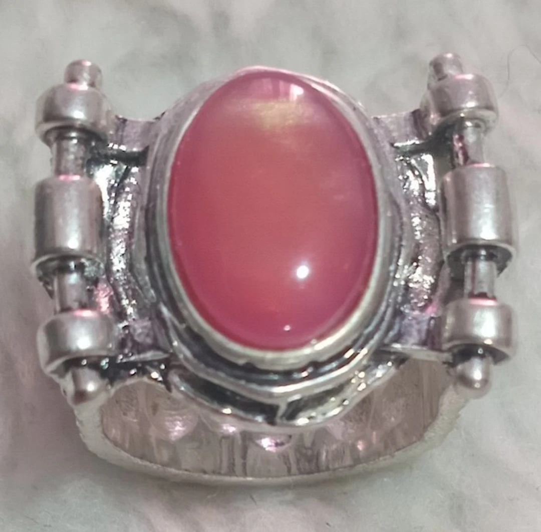 No reserve price - Statement ring Silver