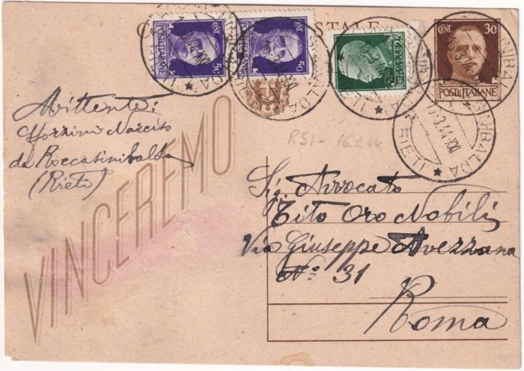 Italian Social Republic 1940/44 - Splendid complete...