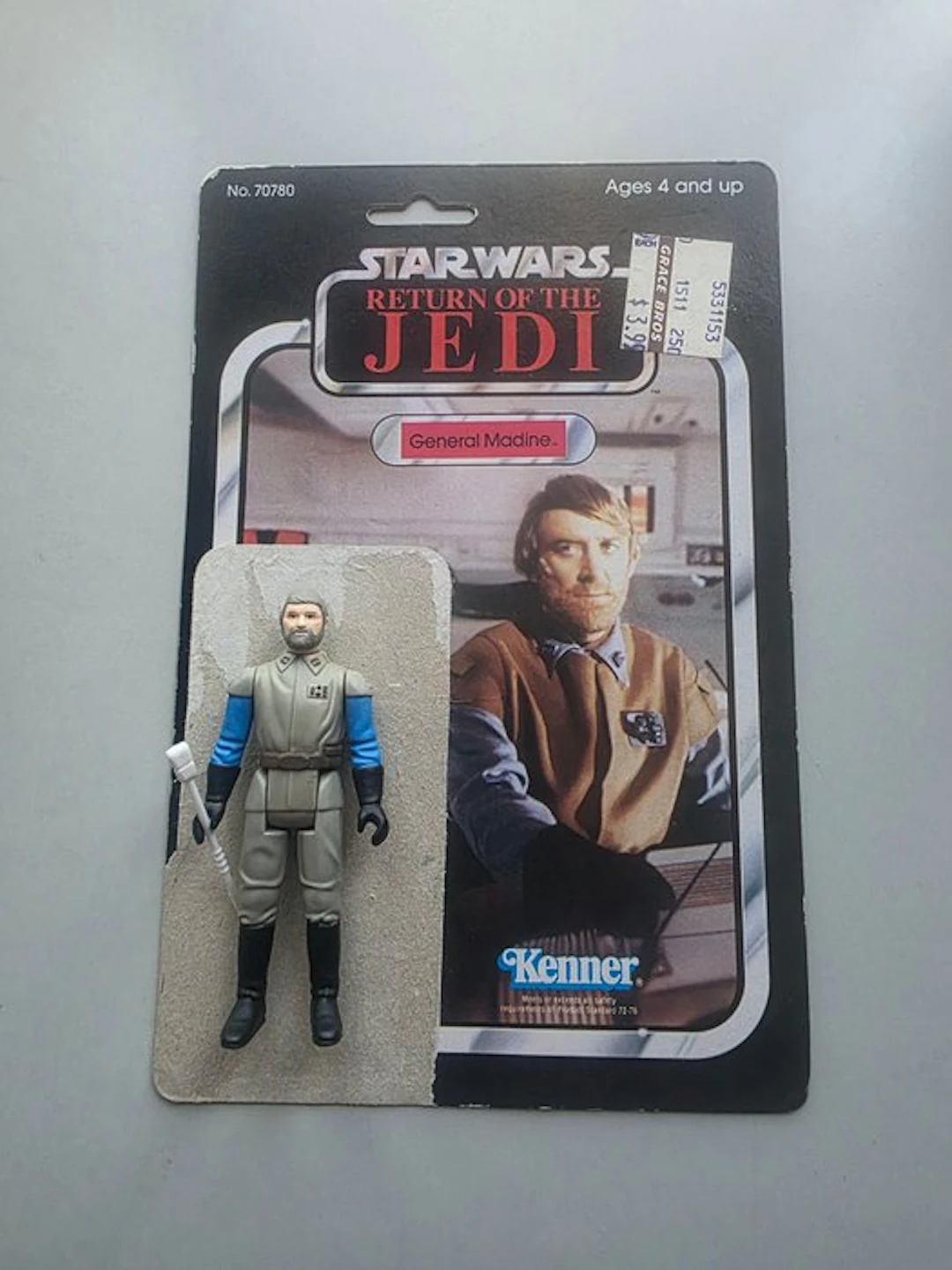 Kenner - Action figure Star Wars General Madine 1983...