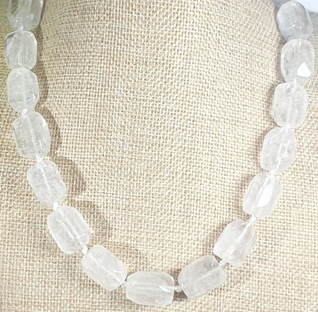 Natural Faceted Rock Crystal Quartz - The "Crystal...