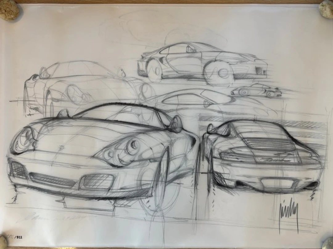 Print - Porsche - Porsche 911 (Type 996) Turbo