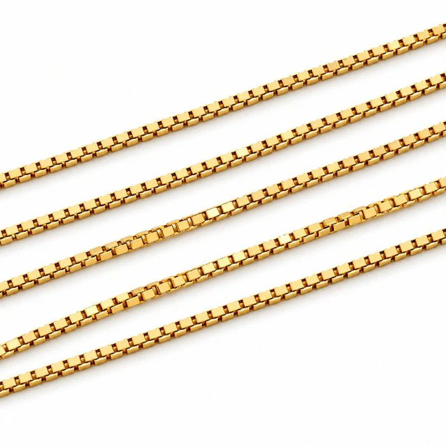 Necklace - 18 kt. Yellow gold - Made in Italy - Handmade