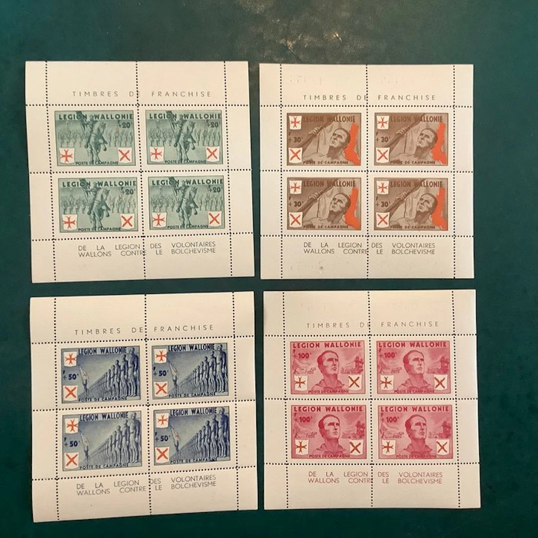 German Empire 1941 - Walloon Legion: complete issue in...