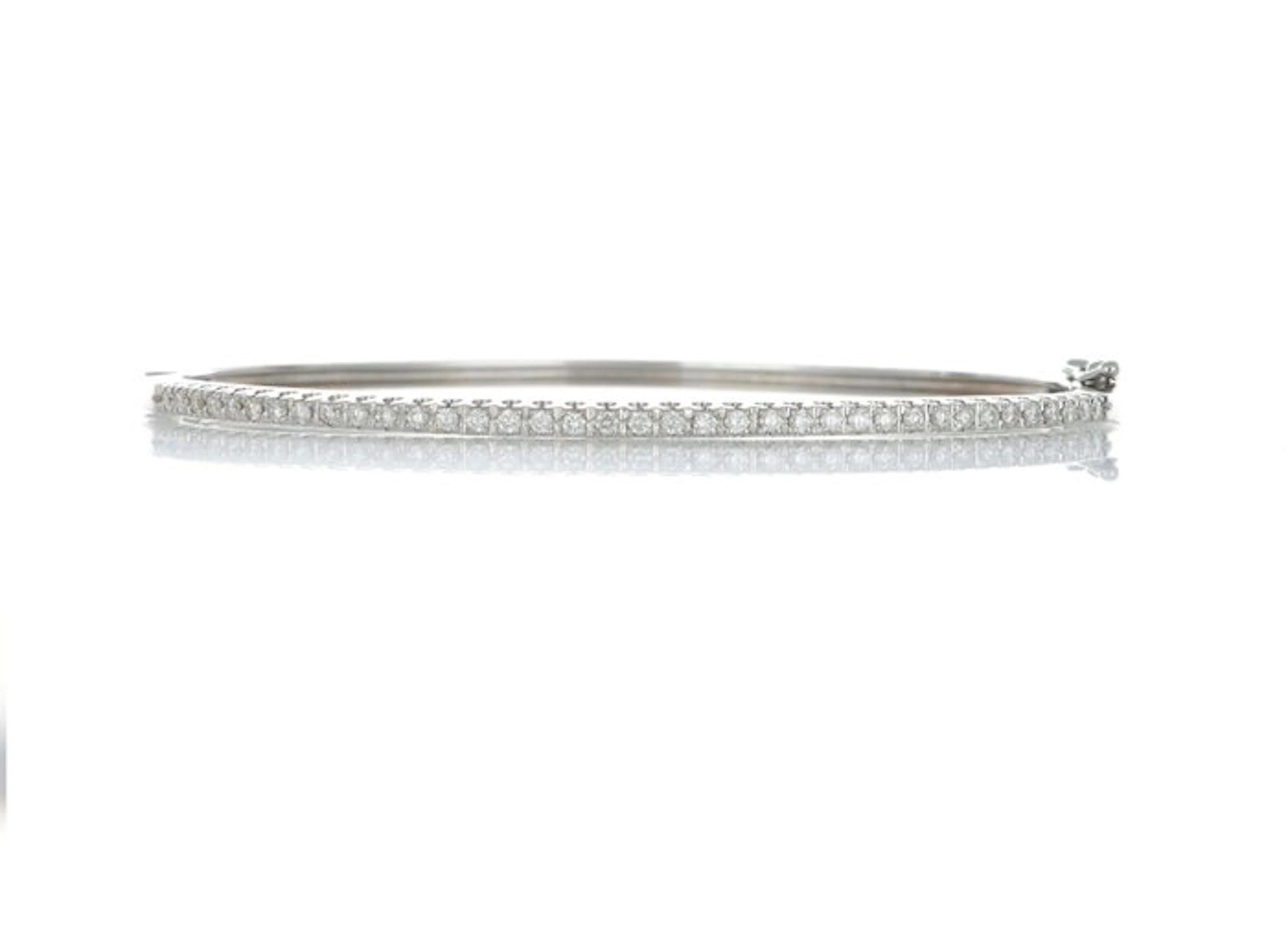No reserve price - Bracelet - 18 kt. White gold - 0.74ct. tw. Diamond (Natural)