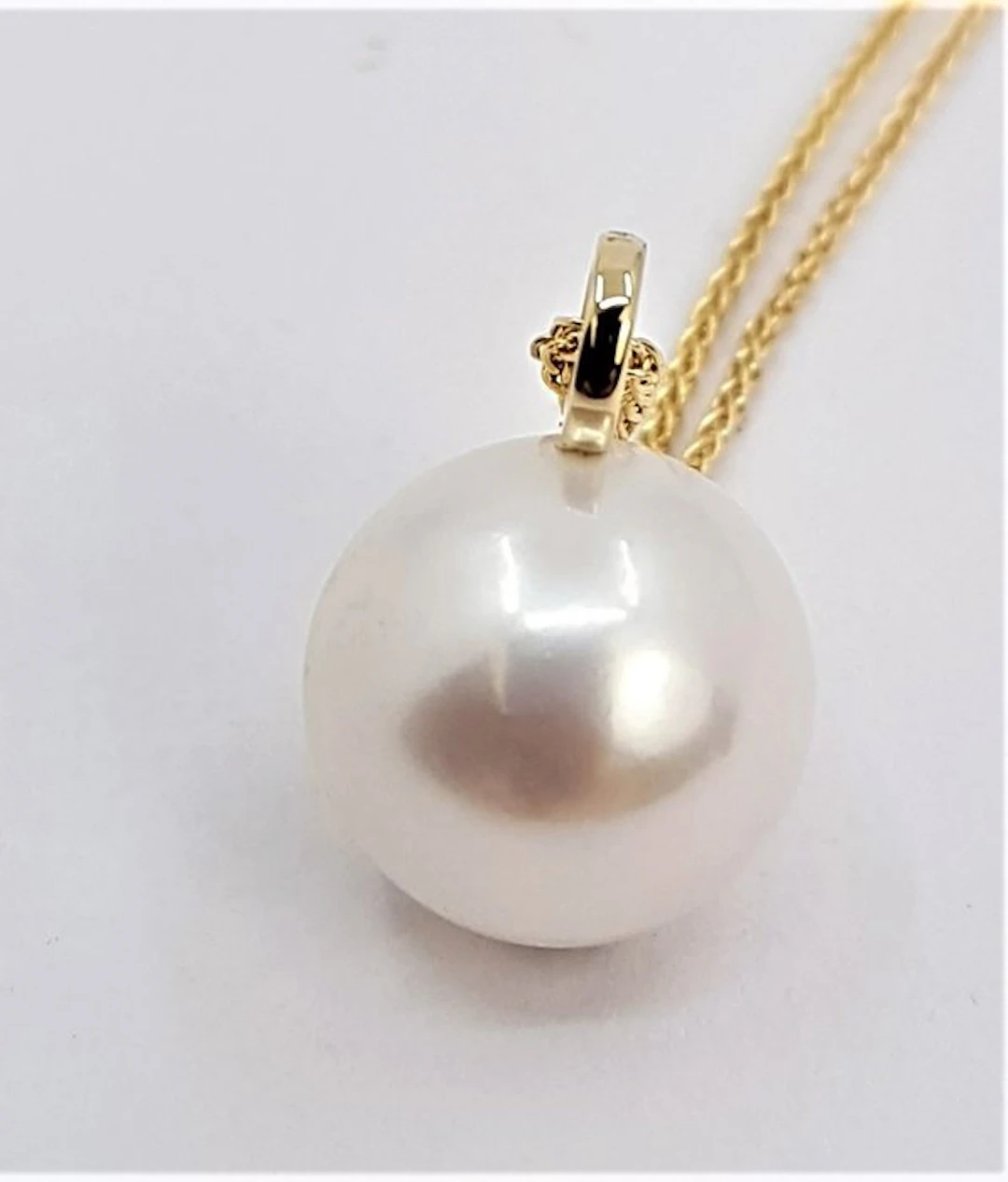 No reserve price - Necklace with pendant - 14 kt
