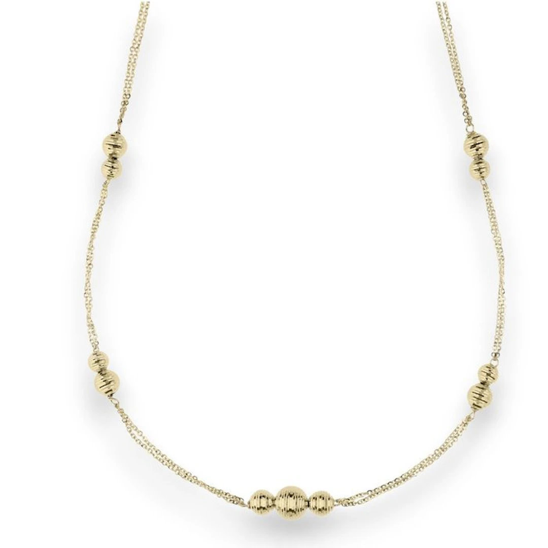 Necklace - 18 kt. Yellow gold - Necklace 45 cm 18k 6 g