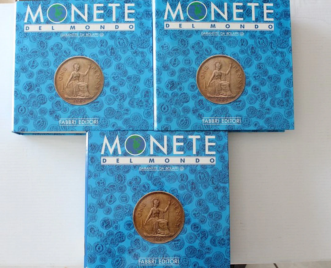Fabbri - Monete dal Mondo - 3 x Volumi - 1989