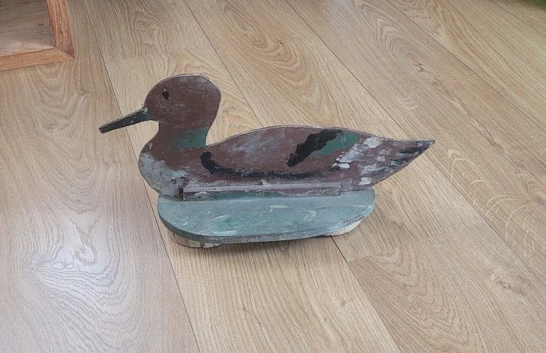 Duck decoy - Appellnt, canard leurre - Duck decoy - Wood and cork
