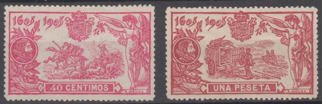 Spain 1905 - 3rd Centenary of the publication of 'Don Quixote'
