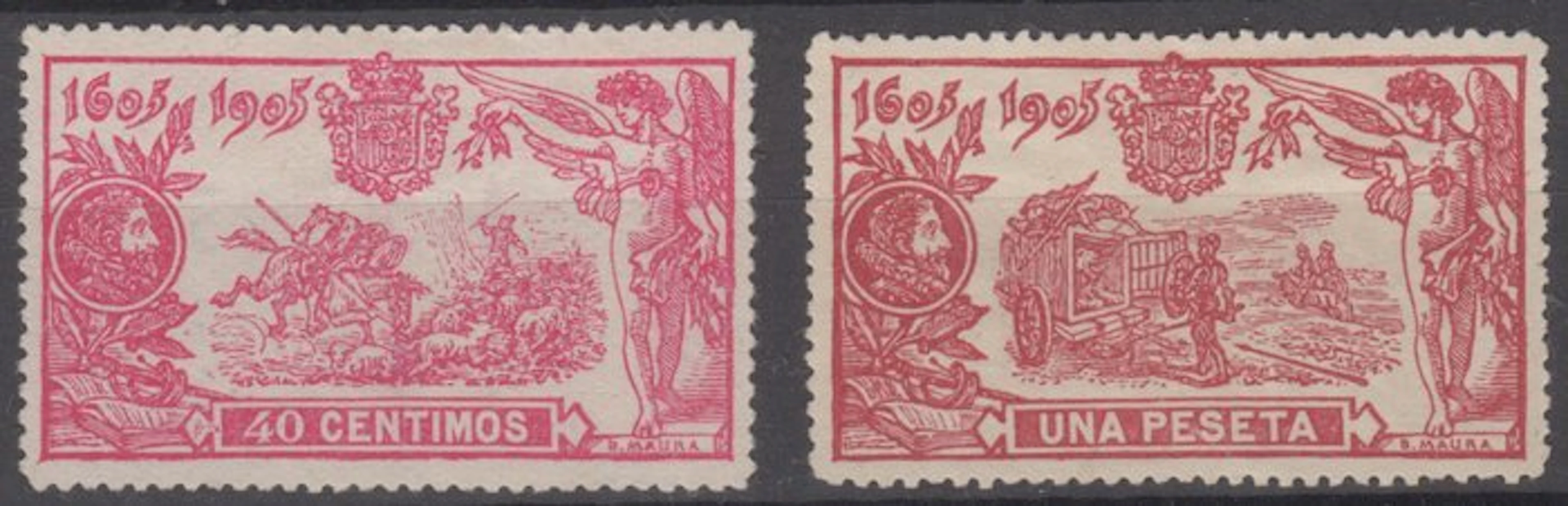 Spain 1905 - 3rd Centenary of the publication of 'Don Quixote'