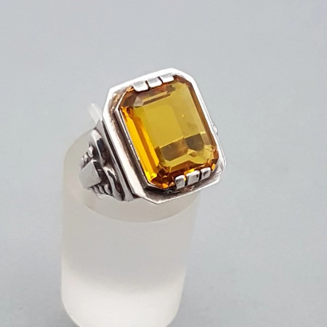 Silver, Art Deco - Ring