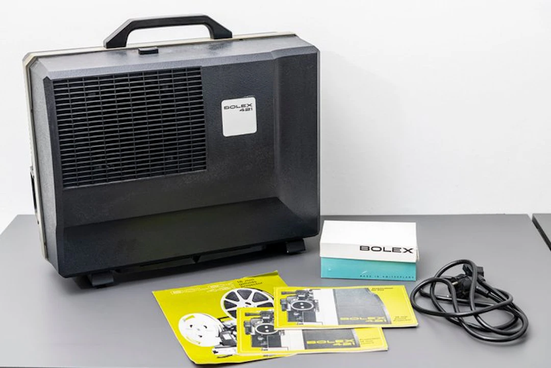 Bolex 421 - Professionele 16mm geluidsfilmprojector –...