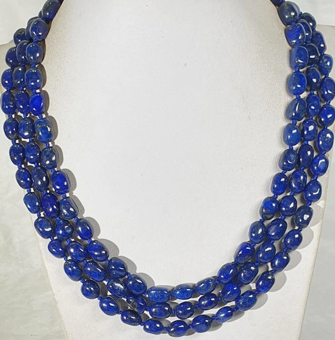 Natural Lapis Lazuli from Afghanistan - Virgin Mary Stone...
