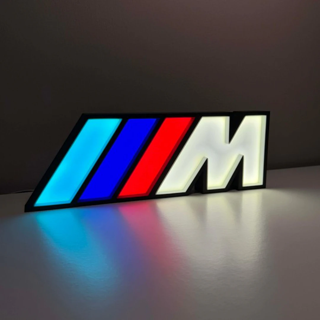 Sign - BMW - Enseigne lumineuse BMW Motorsport
