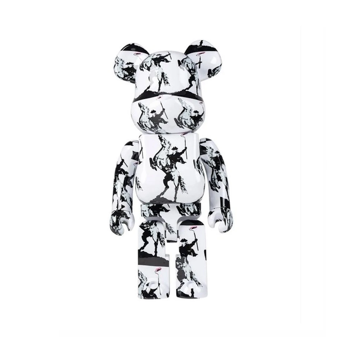 Banksy (1974) - Bearbrick 1000% Banksy Brandalism - HIGHWAYMAN