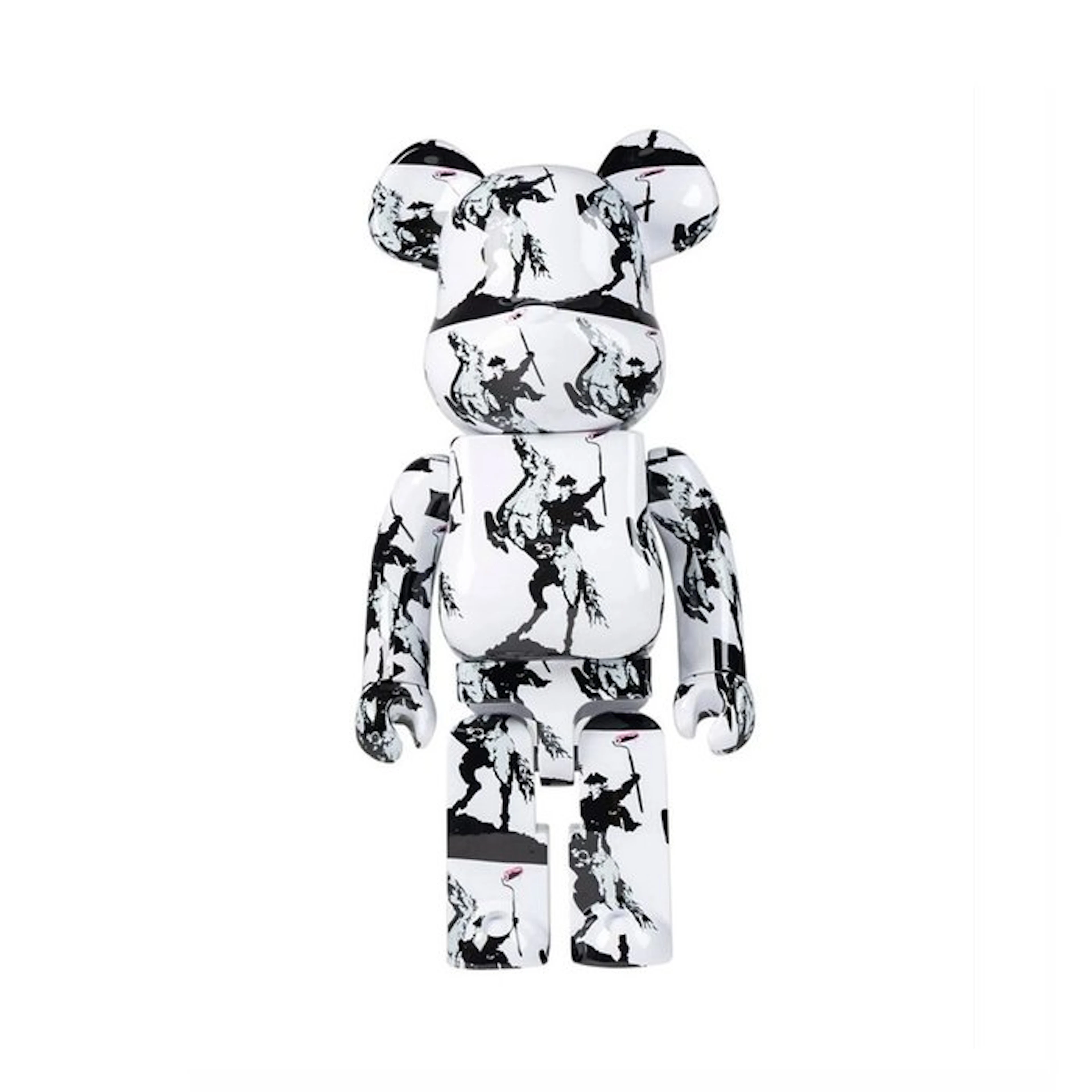 Banksy (1974) - Bearbrick 1000% Banksy Brandalism - HIGHWAYMAN