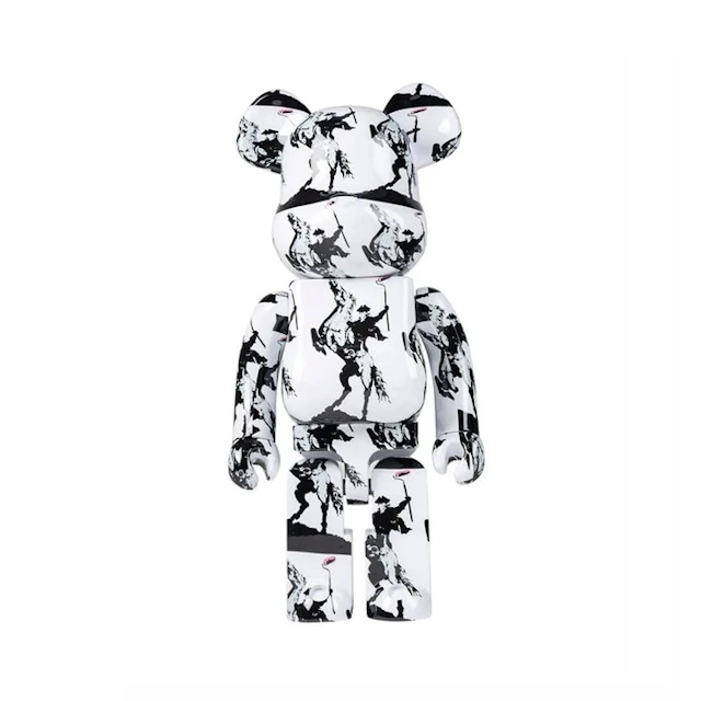 Banksy (1974) - Bearbrick 1000% Banksy Brandalism - HIGHWAYMAN