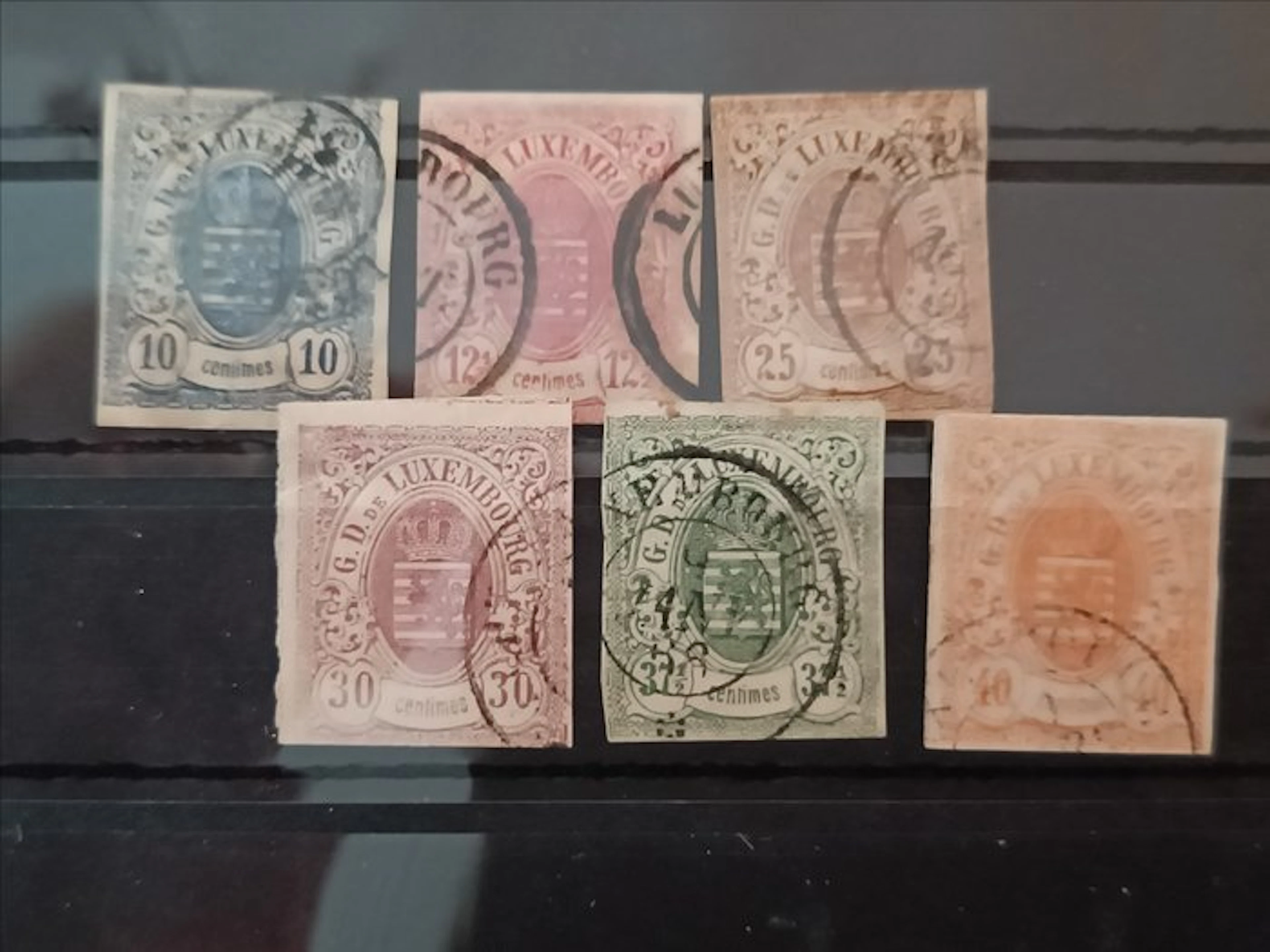 Luxembourg 1859/1864 - Luxembourg - Yv 6-11