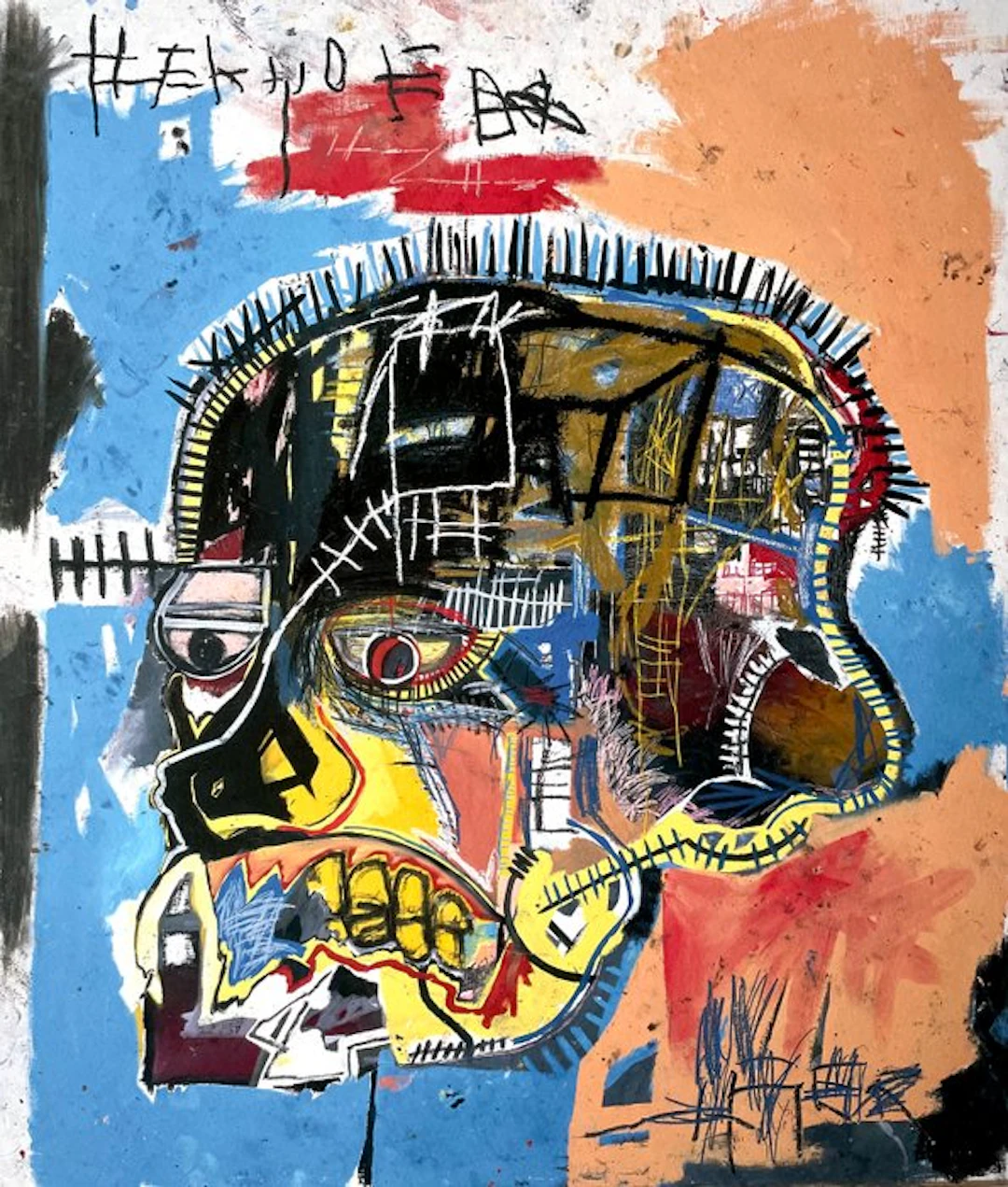 Jean-Michel Basquiat (1960-1988) - Untitled (Skull)...
