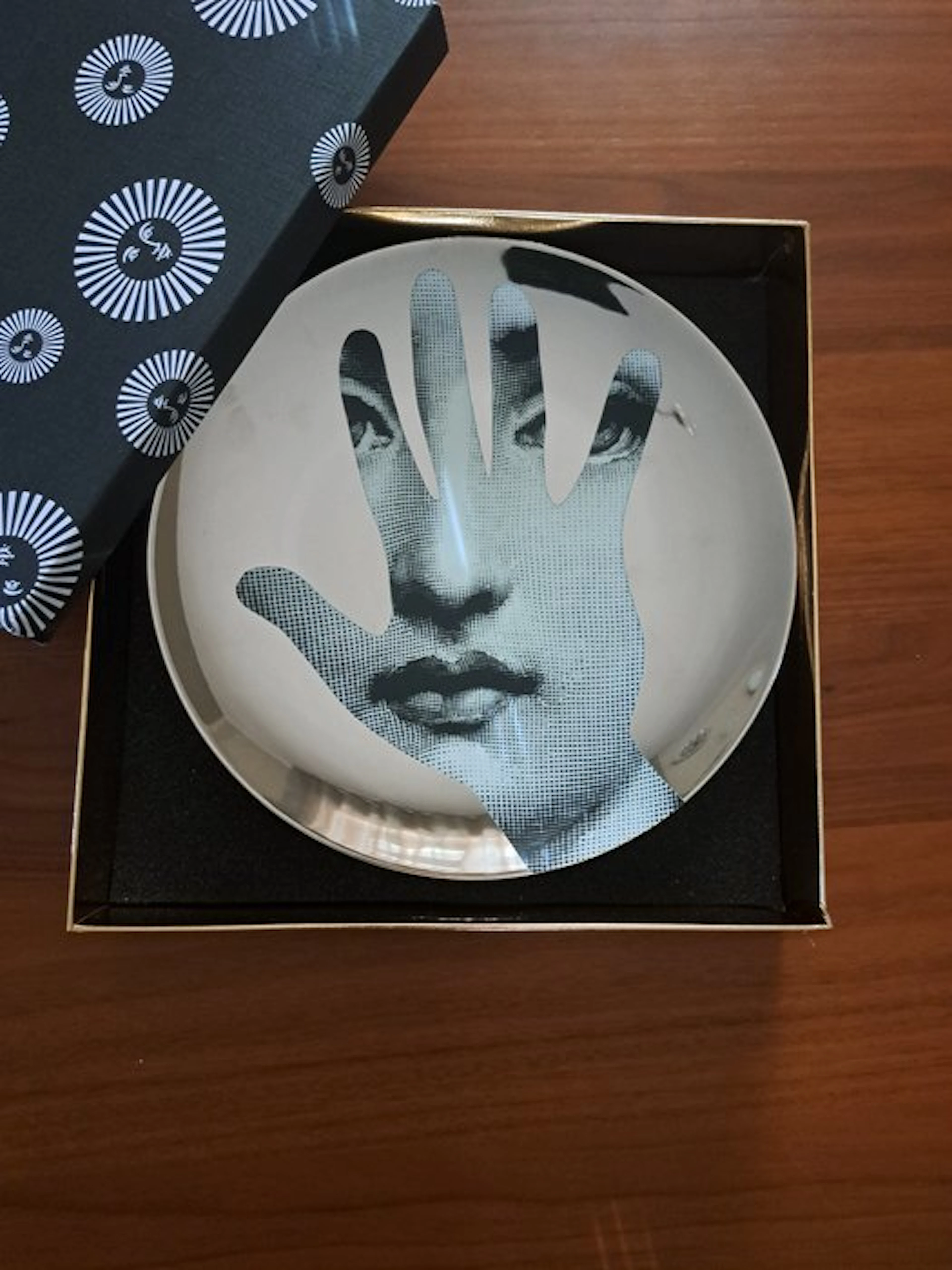 Fornasetti Milano - Piero Fornasetti - Dish - Porcelain - Platinum