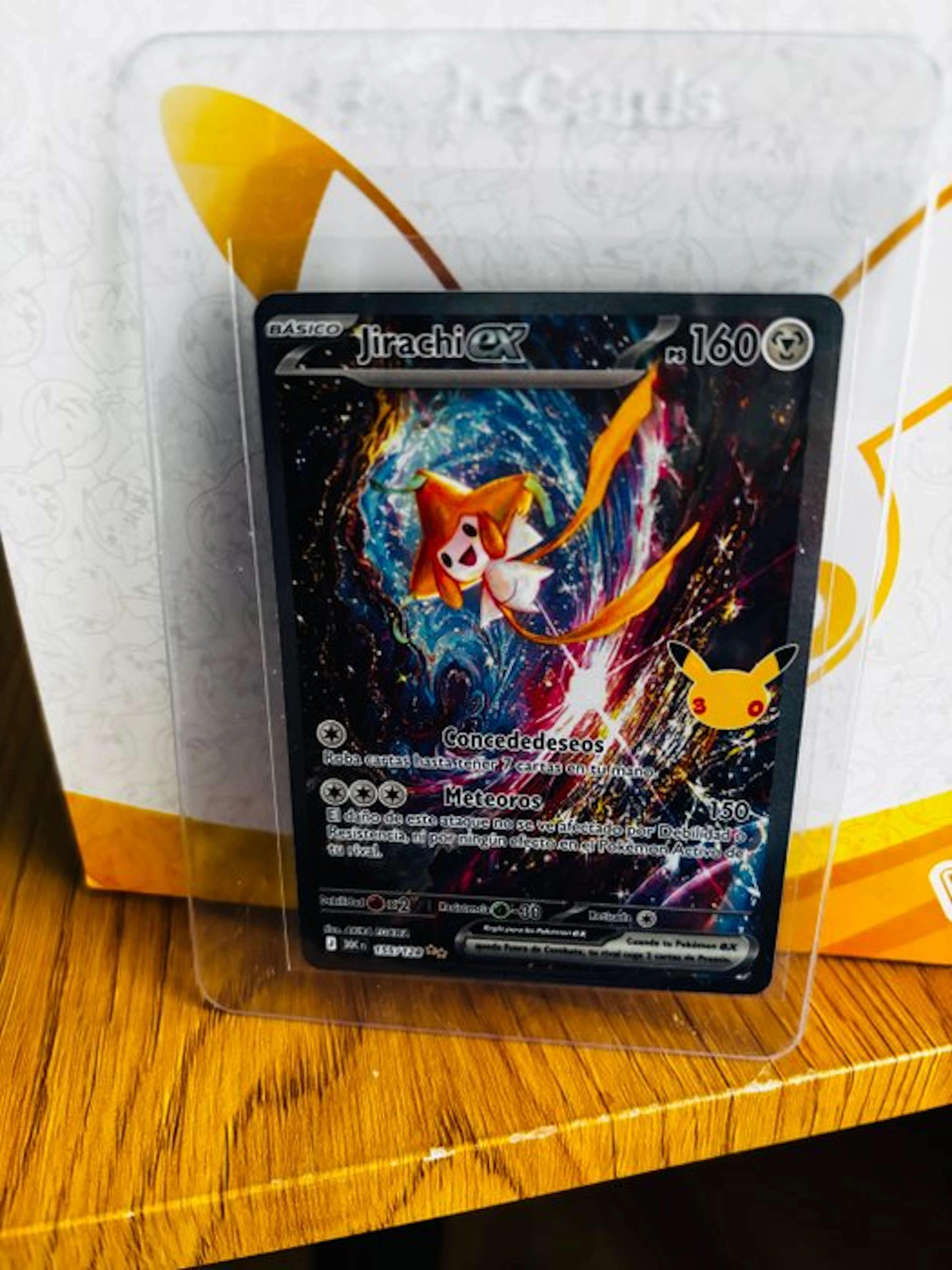 Pokémon - 1 Card - Jirachi 155/128 Promo card, Foil, Full art