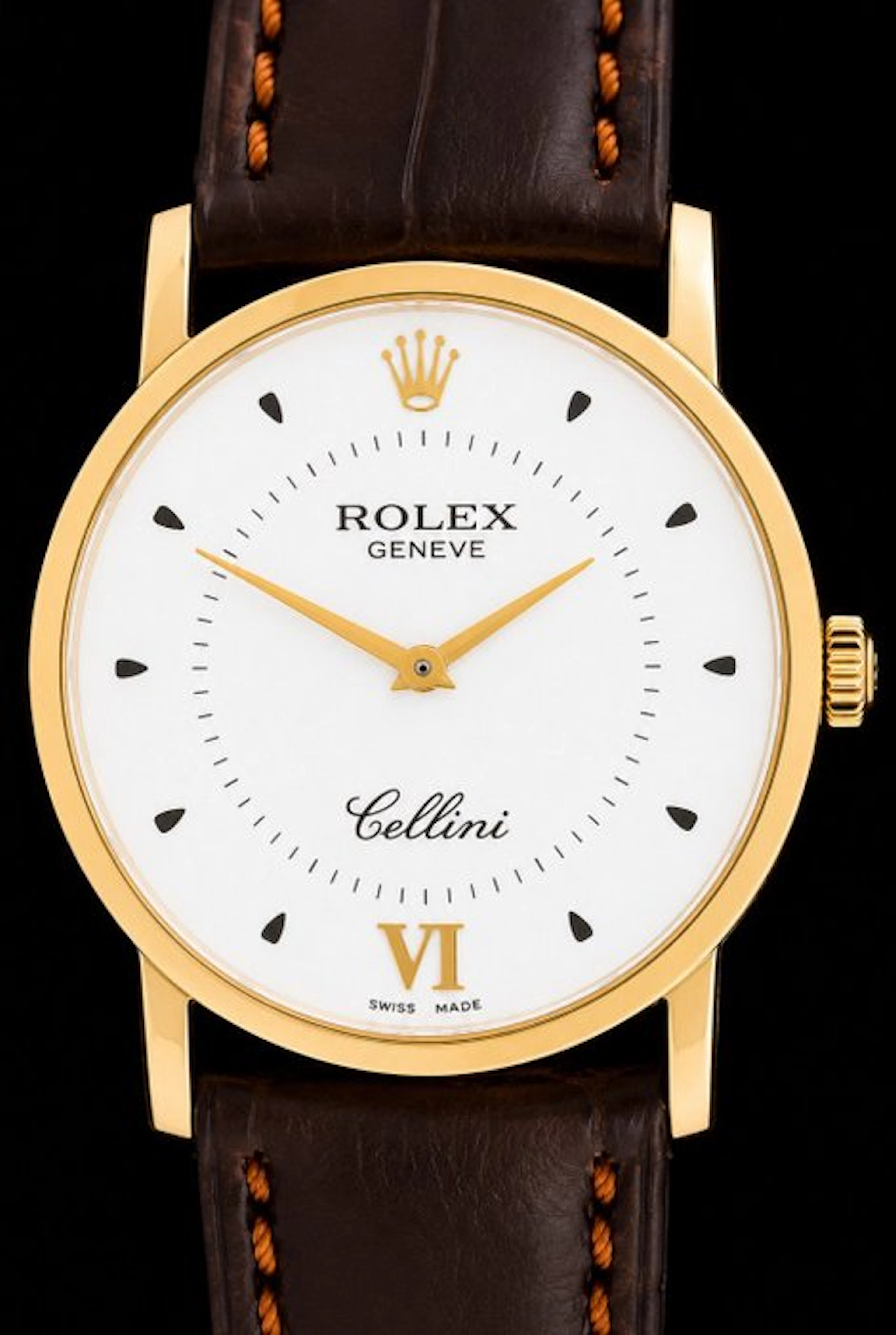 Rolex - 'Cellini' - 18 Carat Yellow Gold - Never Worn - Ref