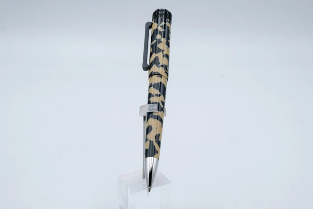 Tibaldi - Perfecta - BI-CO Black & Beige - Ballpoint pen