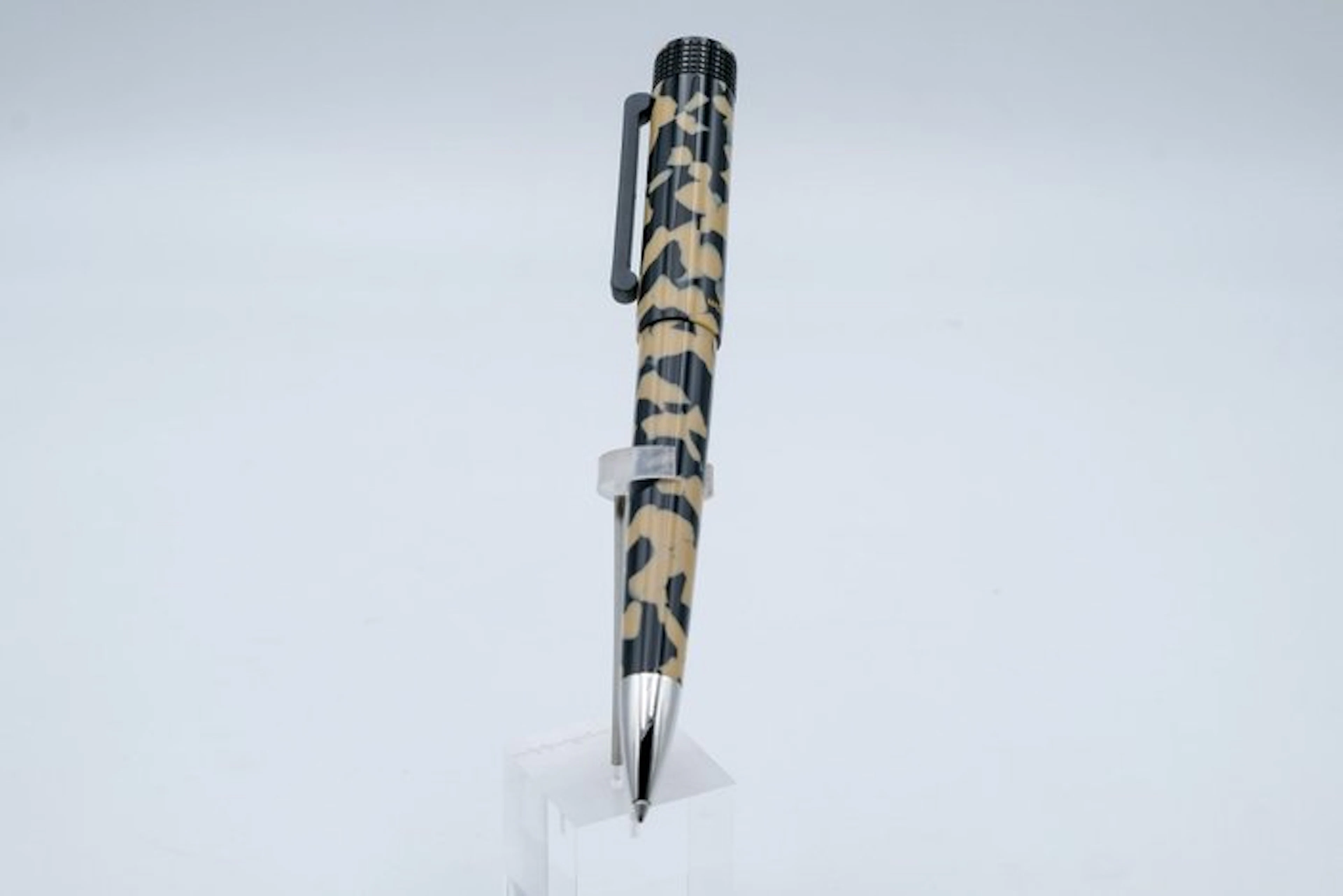 Tibaldi - Perfecta - BI-CO Black & Beige - Ballpoint pen