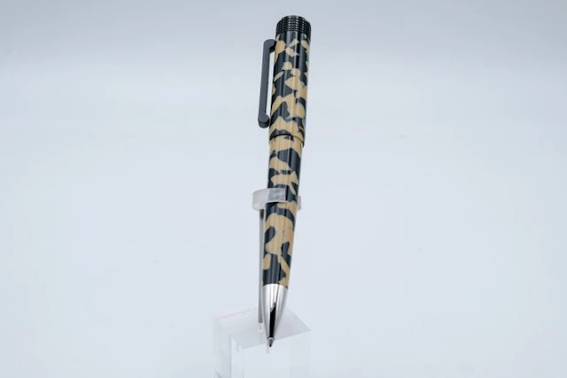 Tibaldi - Perfecta - BI-CO Black & Beige - Ballpoint pen