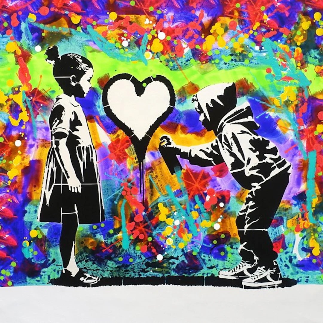 Golden Boy (2000) - “THE ART OF LOVE” - Unique Original Painting - (1/1)