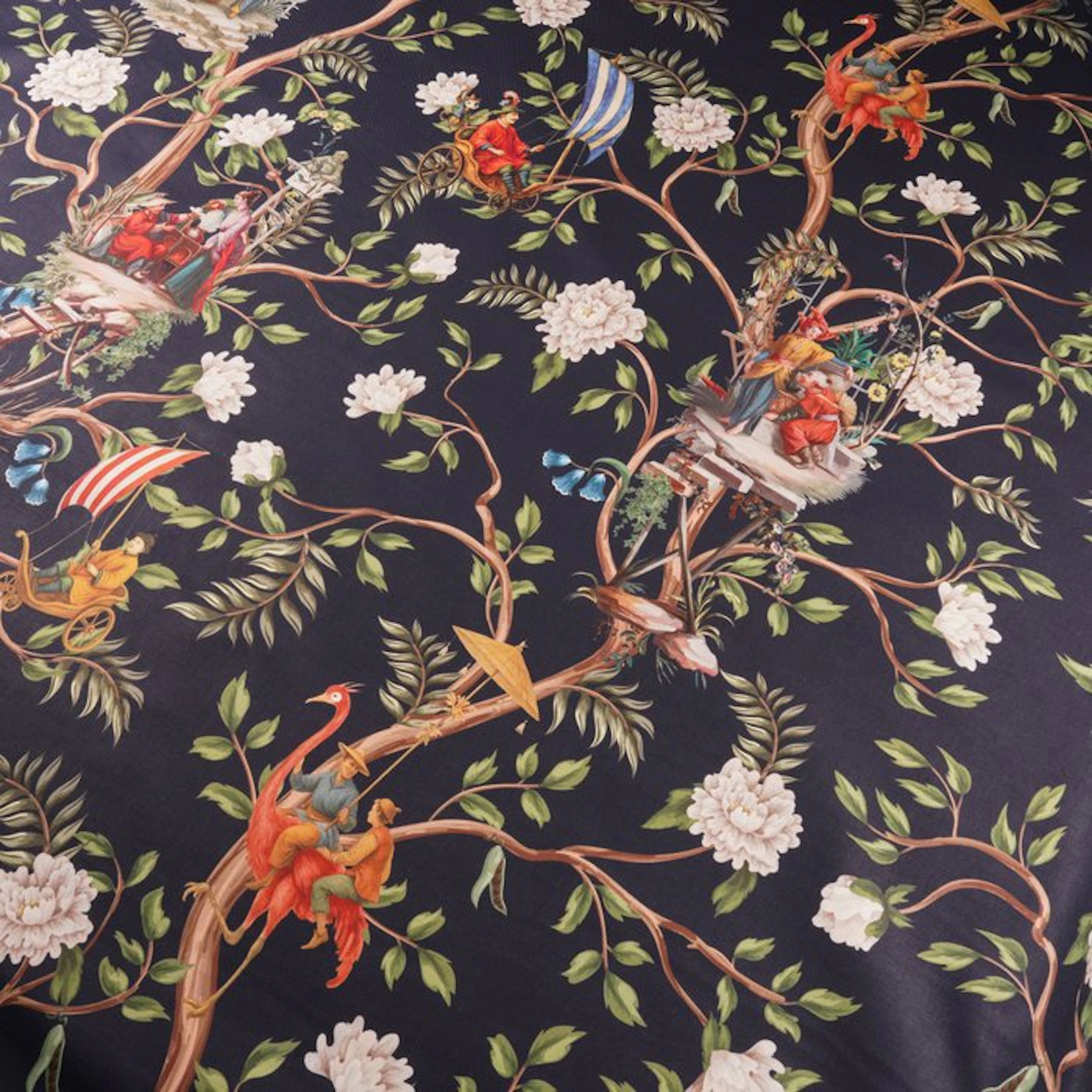 Upholstery fabric The Fantastic Garden of Wonders on a...