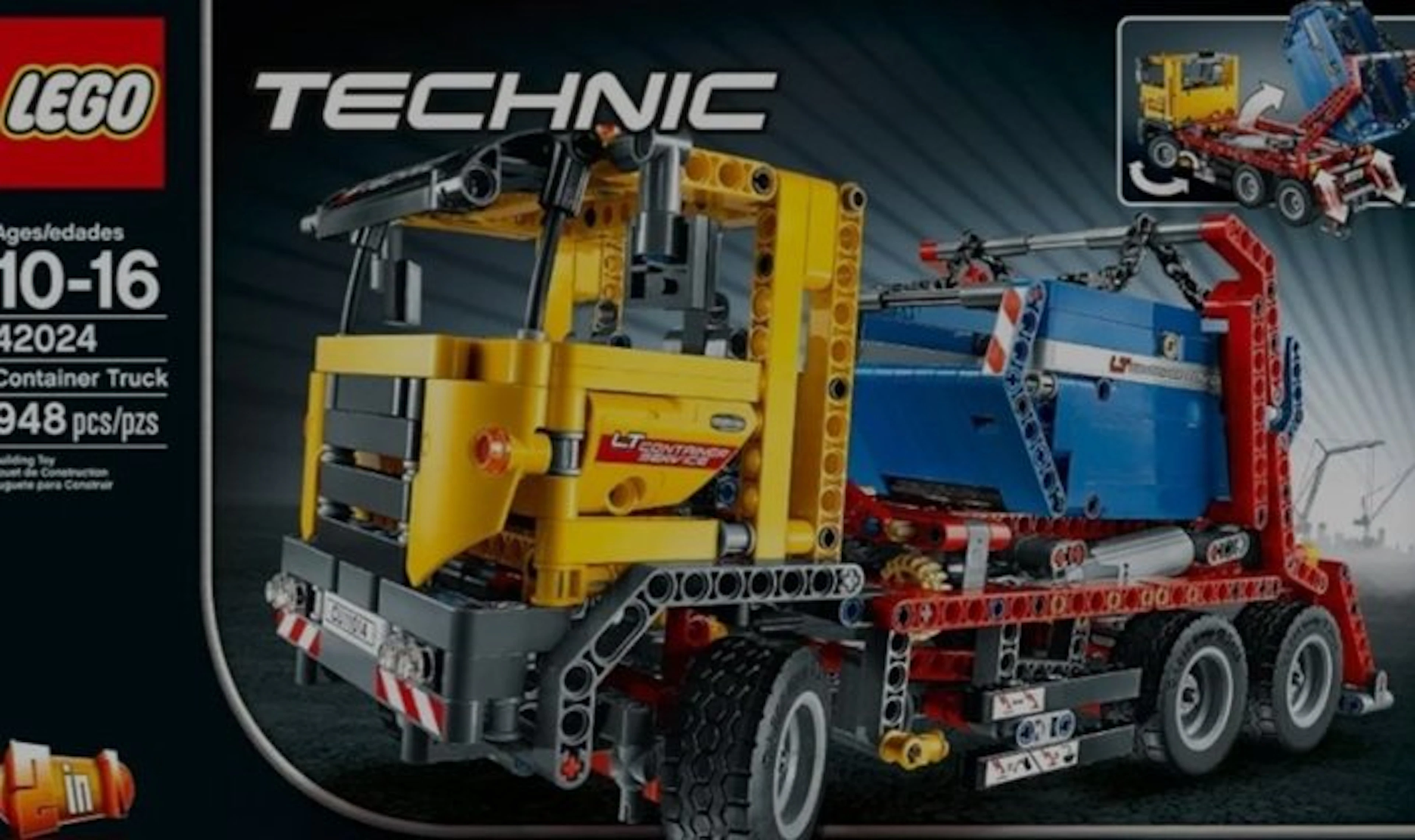 LEGO Set - 42024 - Technic - Container Truck