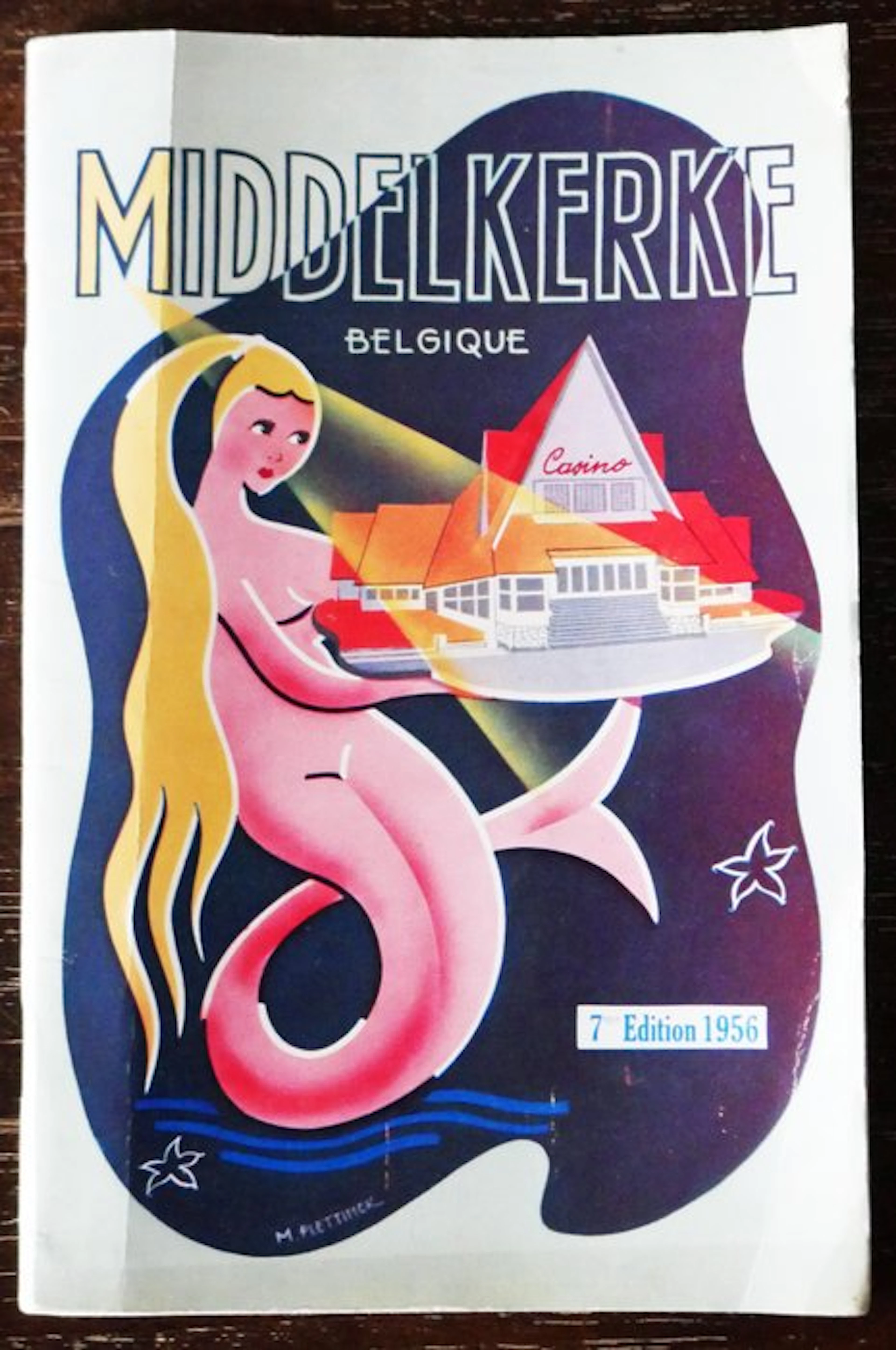 Marc Plettinck - Middelkerke Belgique Nouveau Casino-Kursaal - 1950s
