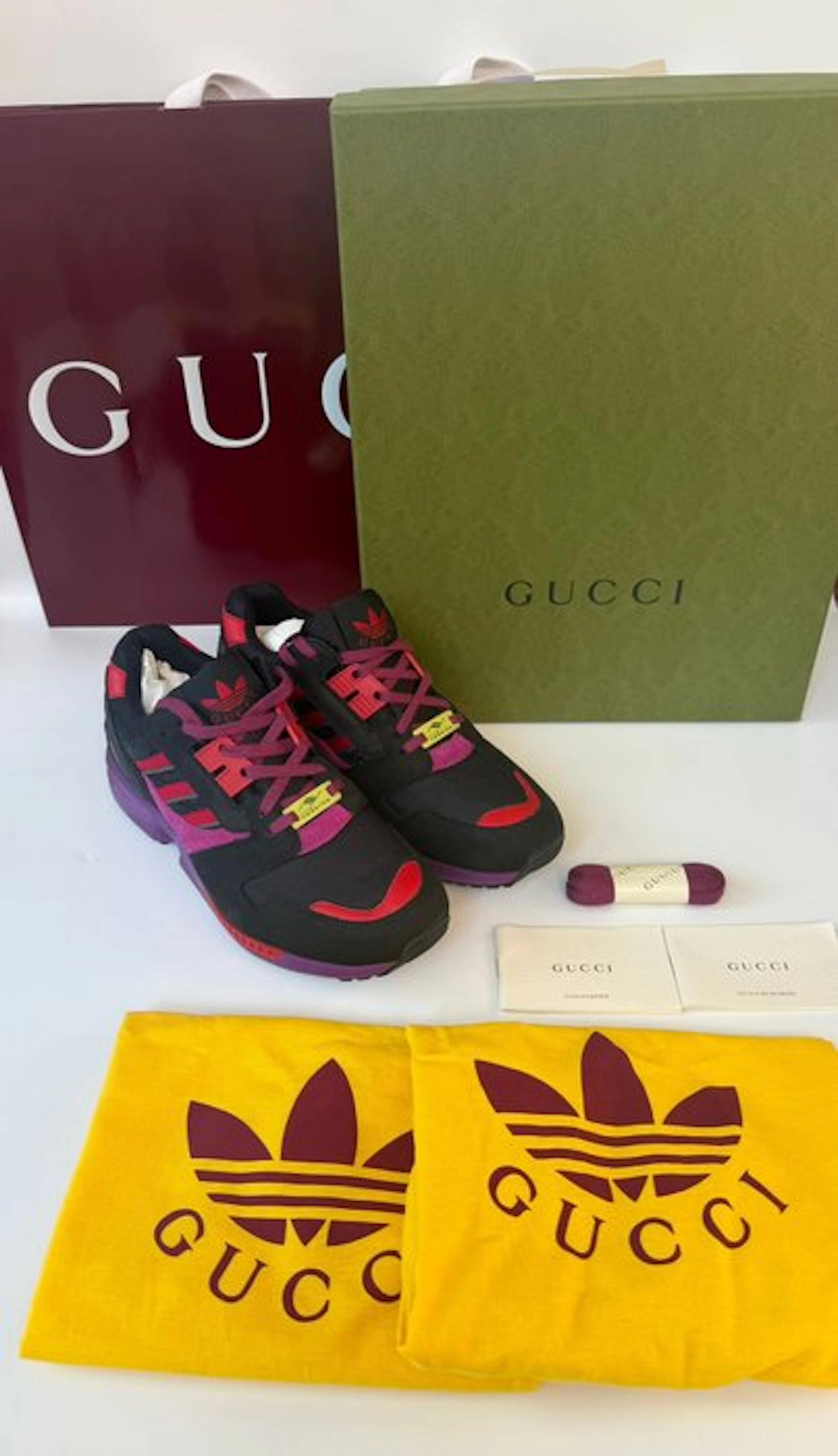 Gucci - gucci x adidas - Sneakers - Size: EU 39.5 - New with tags