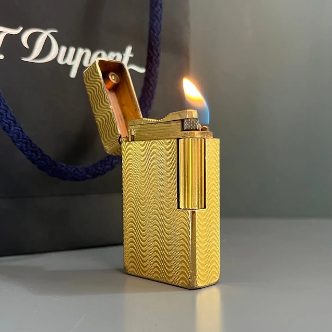 S.T. Dupont, Hermès - Lighter - Gold-plated