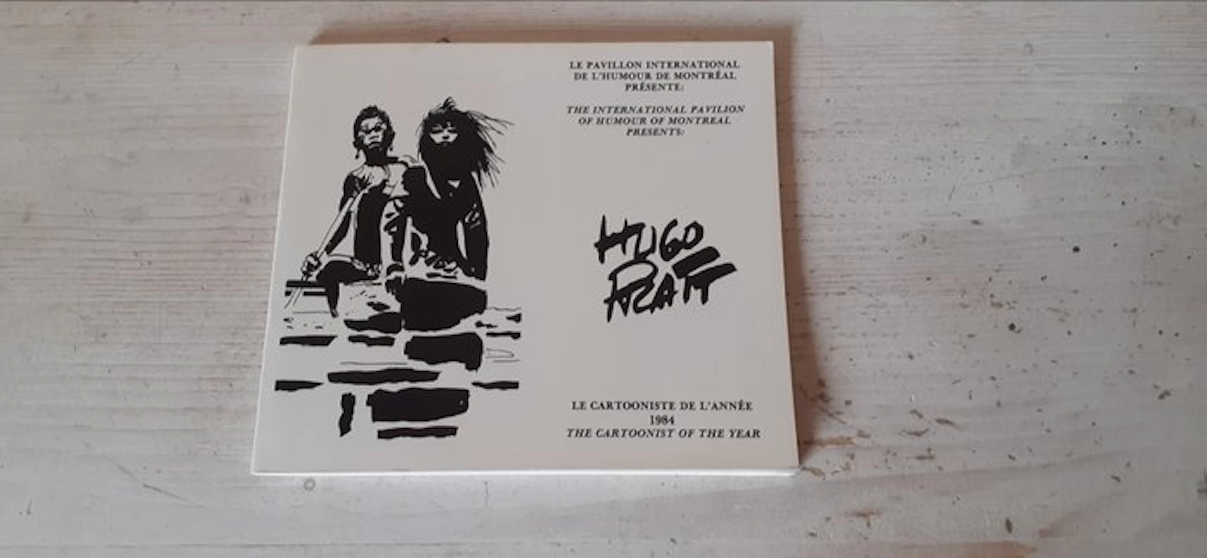 Hugo Pratt - Le Cartooniste de l'année 1984 - B - 1 Album...