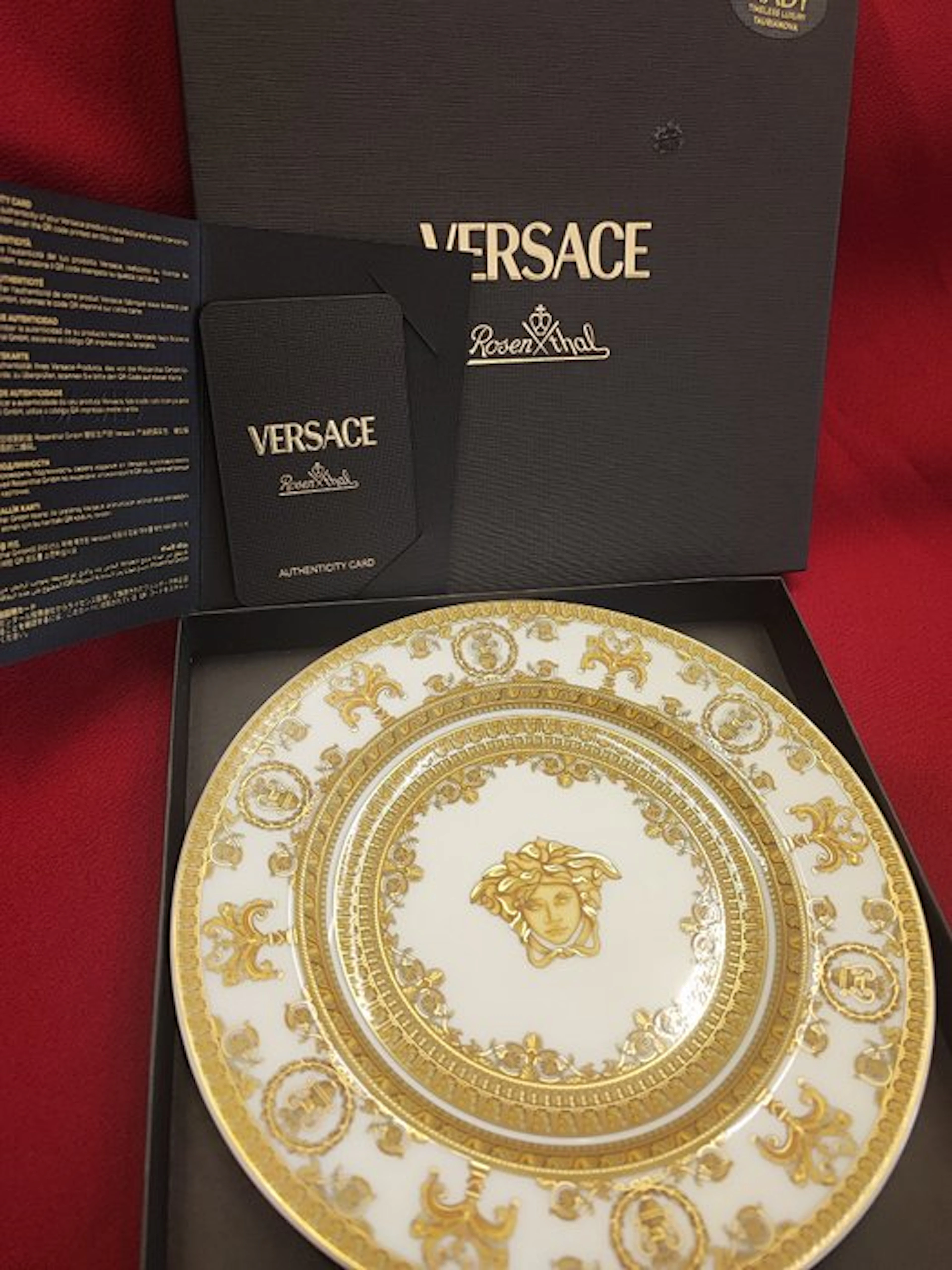 Versace - Rosenthal - Dish - Baroque Bianco - Porcelain