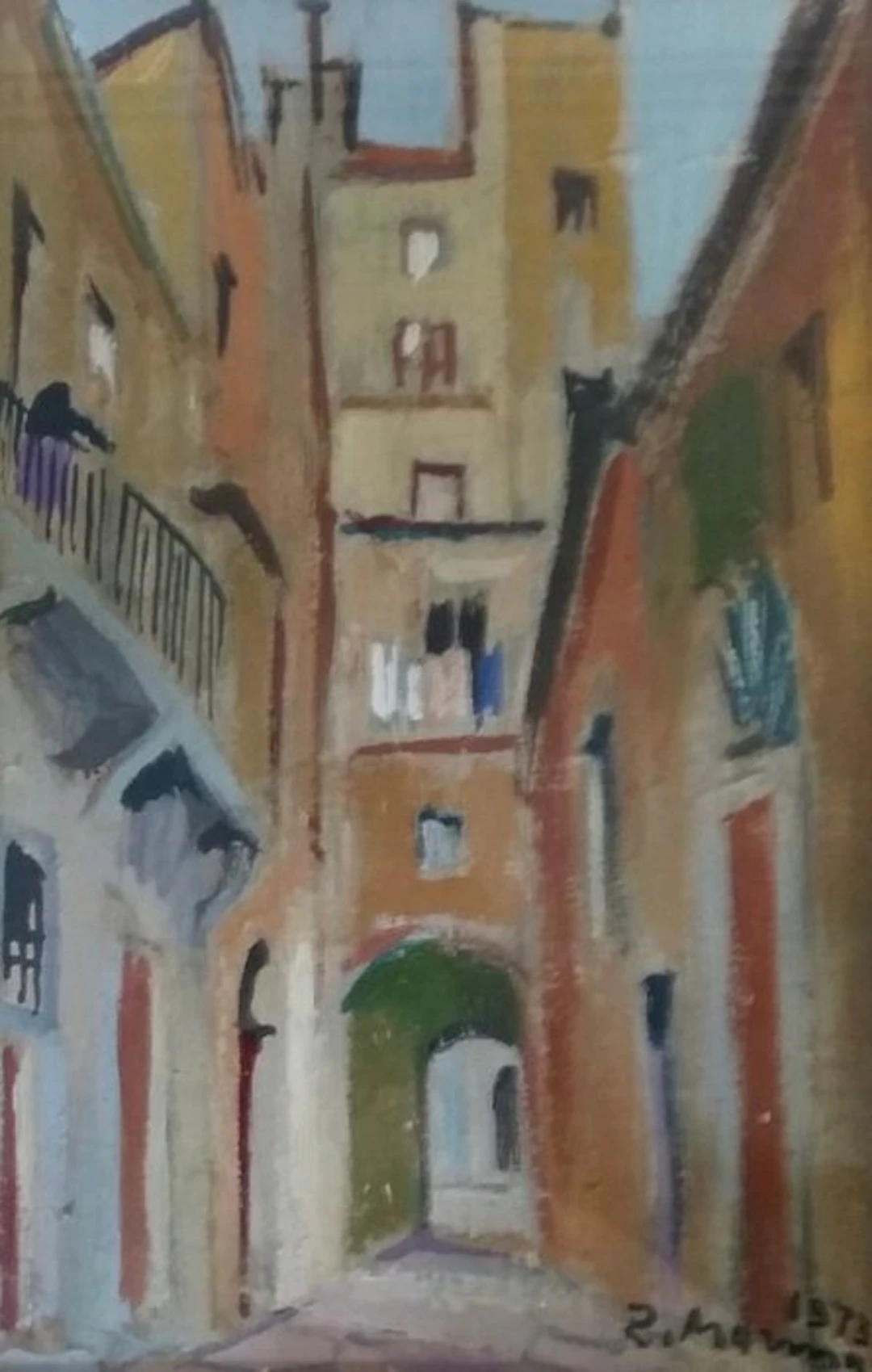 Rodolfo Marma (1923-1998) - Vicolo del Cigolio