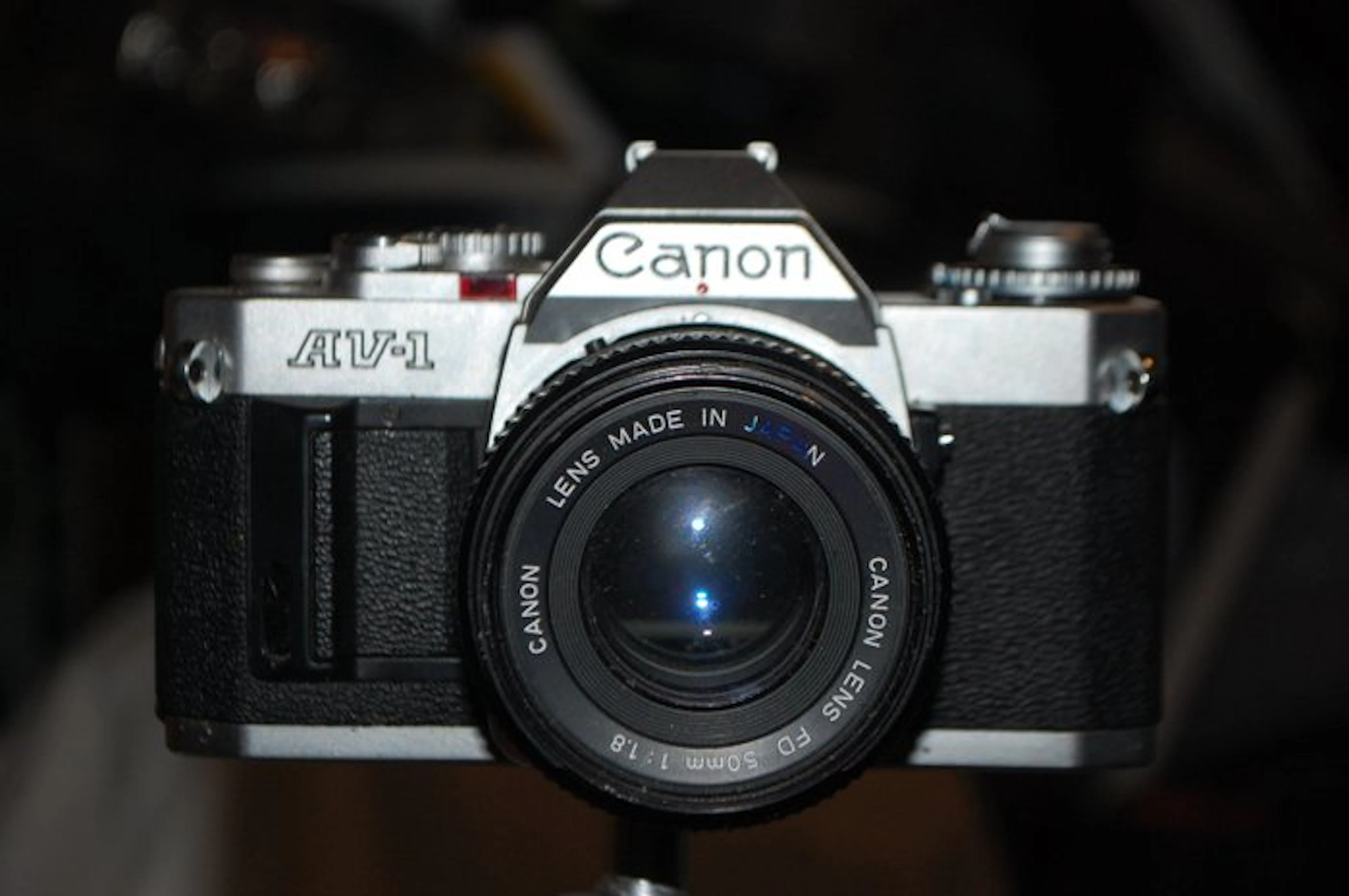 Canon AV-1 + FD 1,8/50mm | Analogue camera