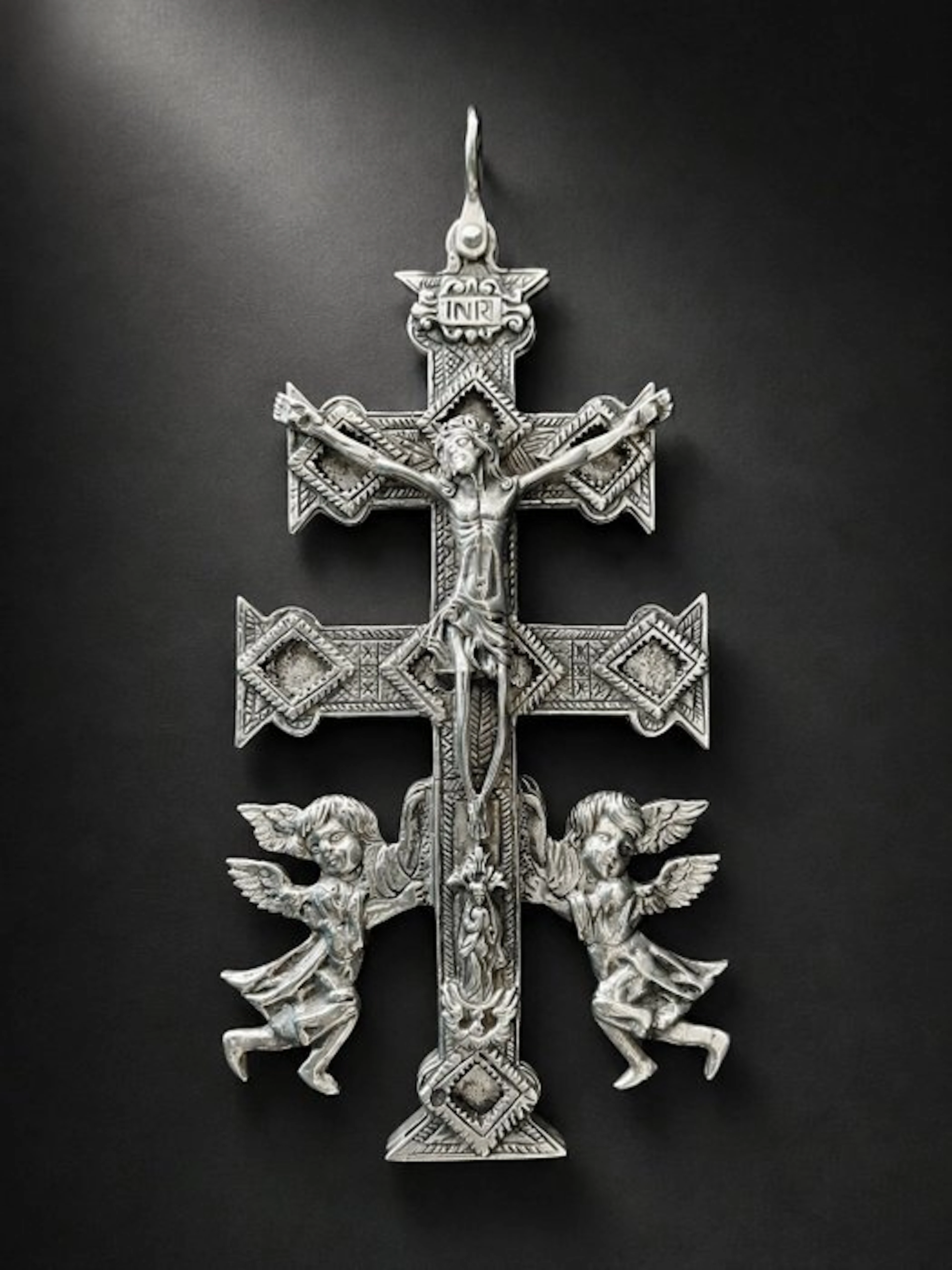 Reliquary - Silver - 1750-1800 - Croix de Caravaca - 18th century
