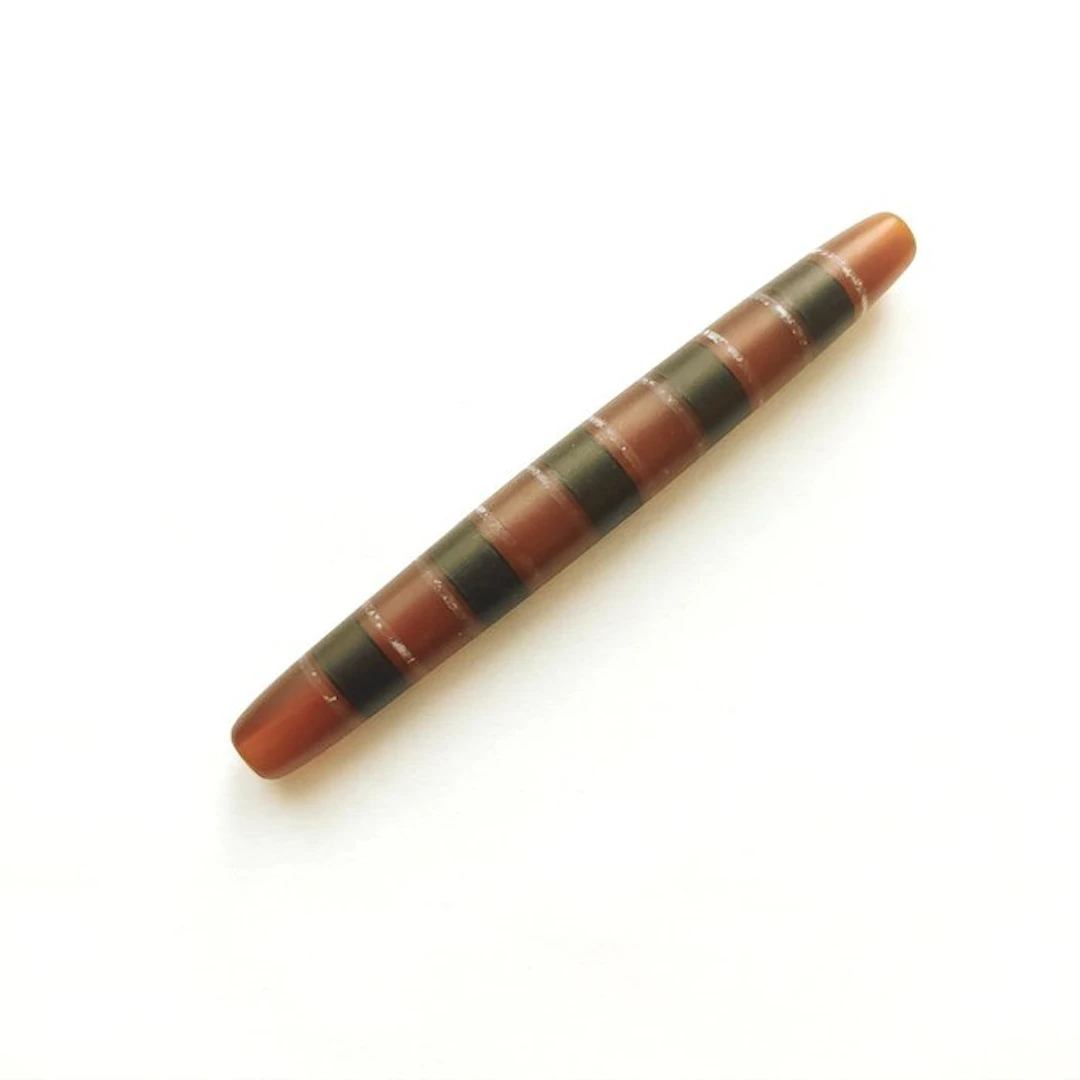 Ancient Tibetan/Burmese Etched Agate Important Bead...