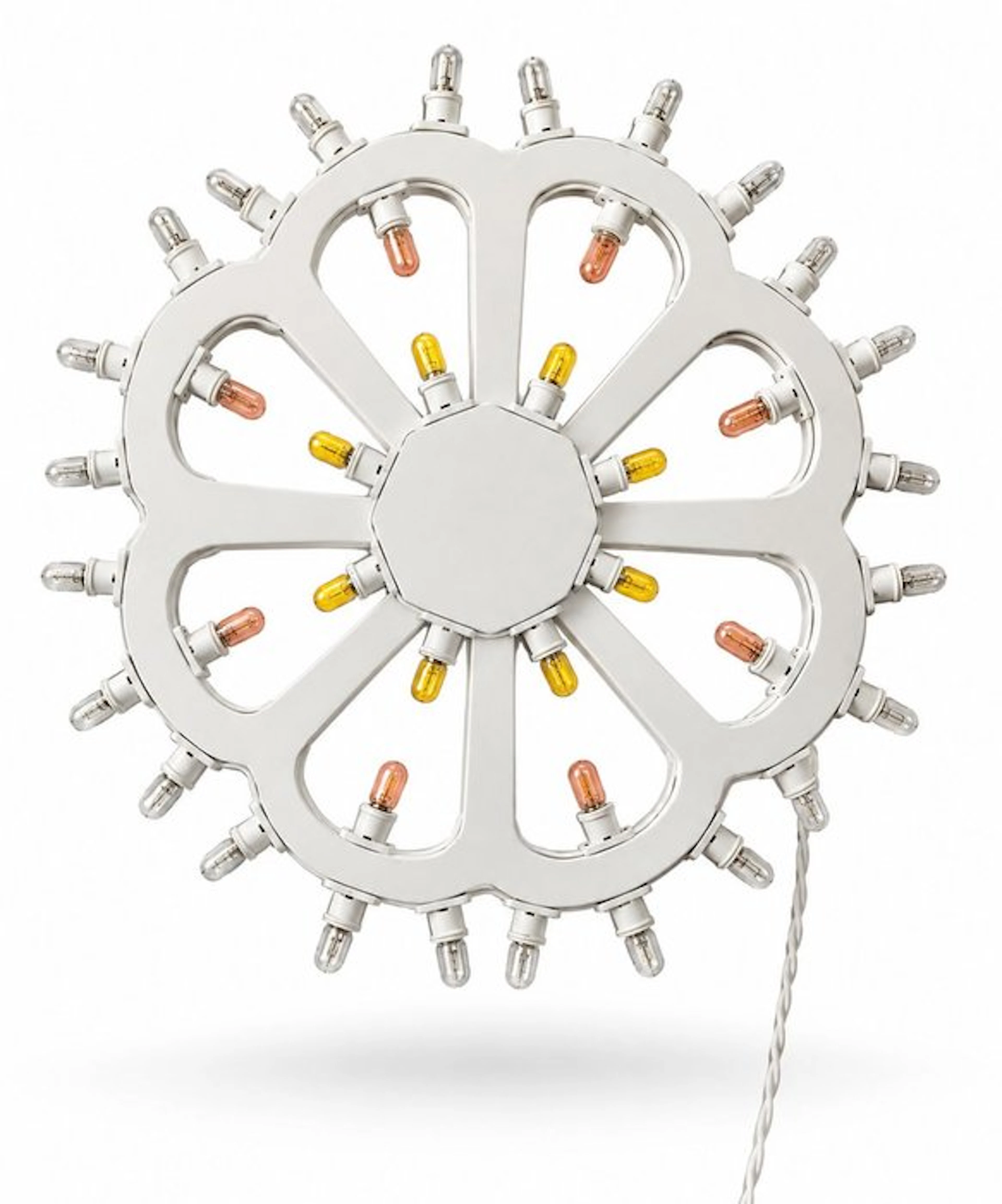 Wall lamp - Glass, Wood