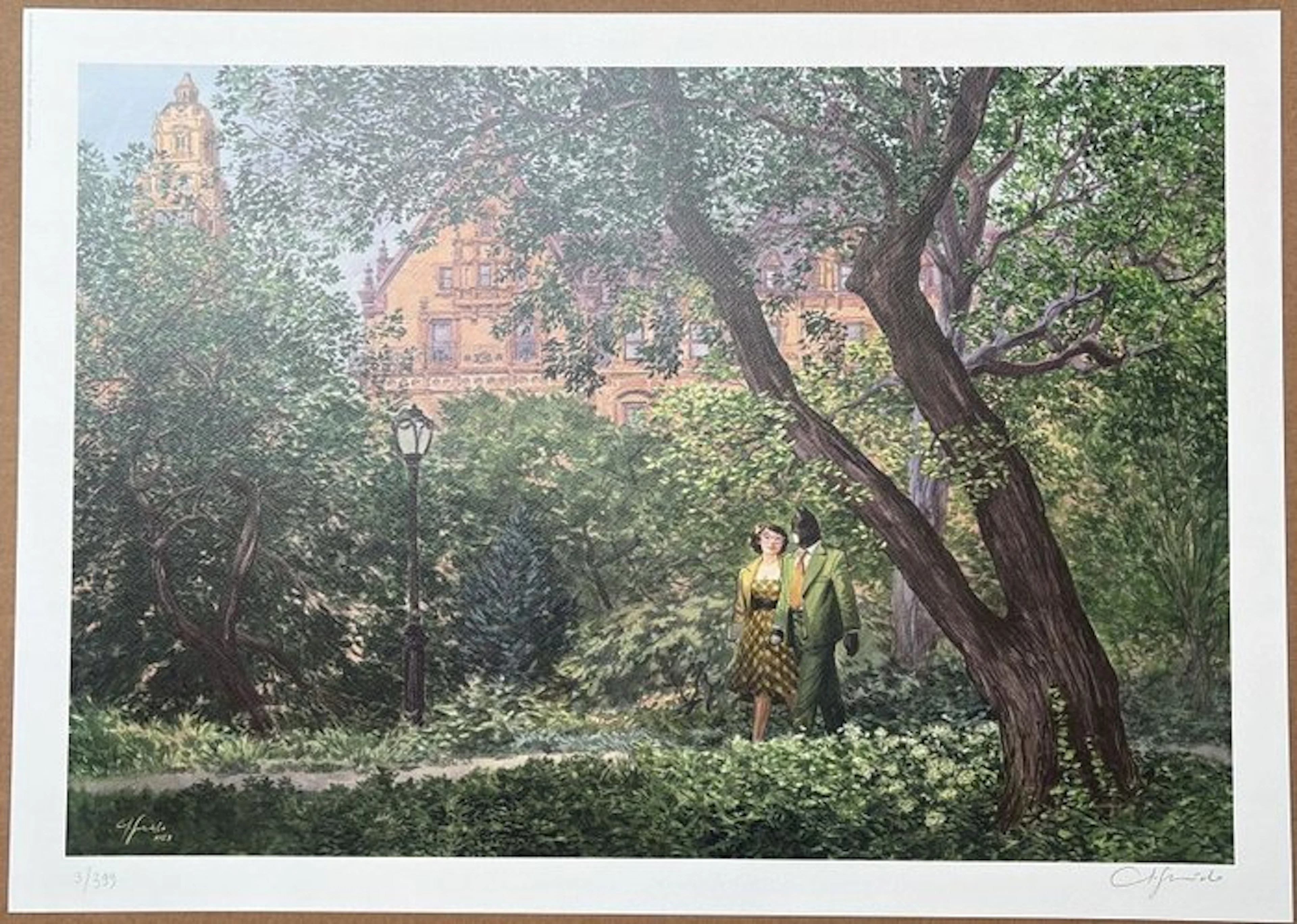 Guarnido, Juanjo - 1 Offset Print - Blacksad - Strawberry Fields - 2025