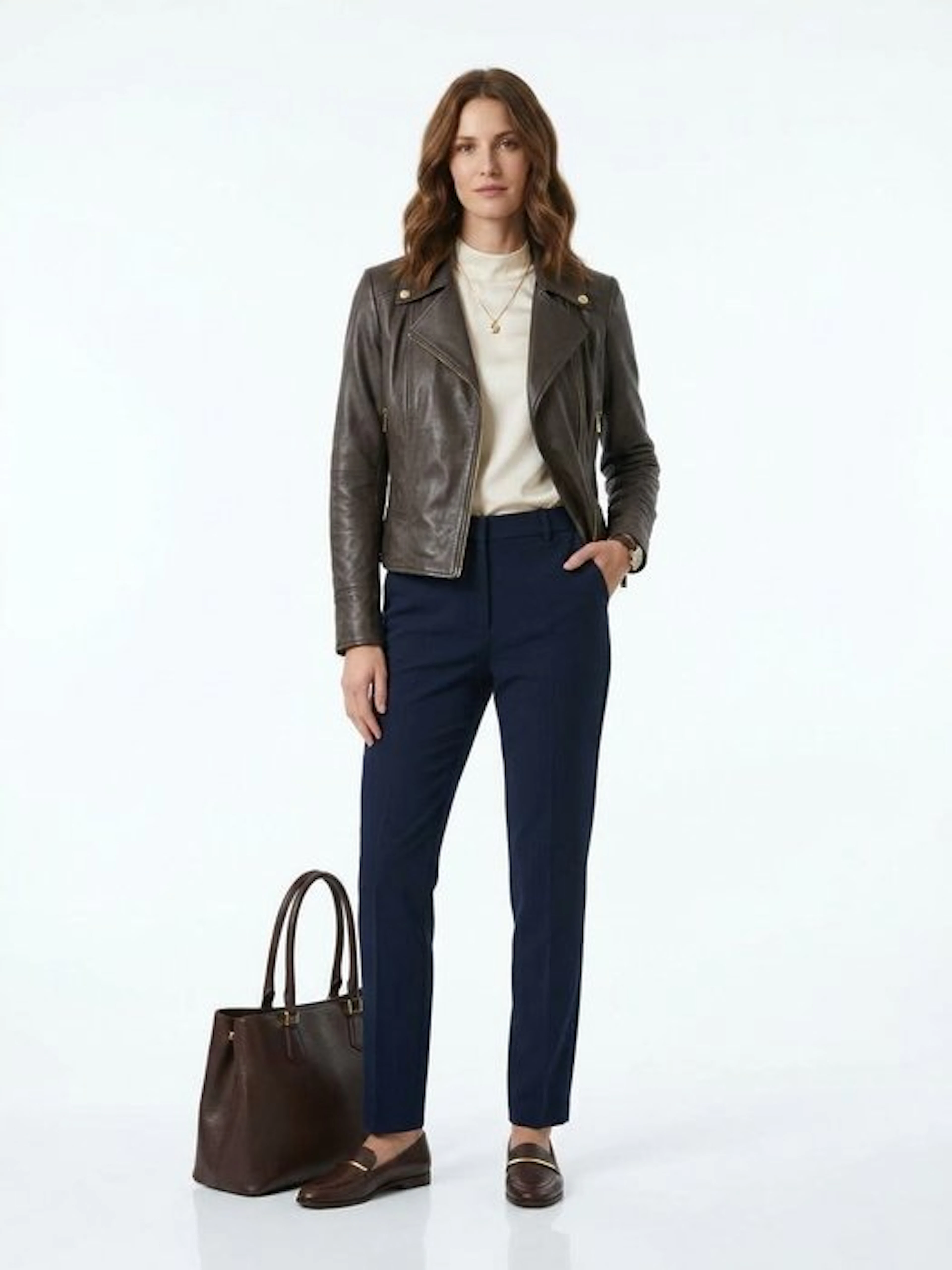 Luisa Spagnoli - Leather jacket